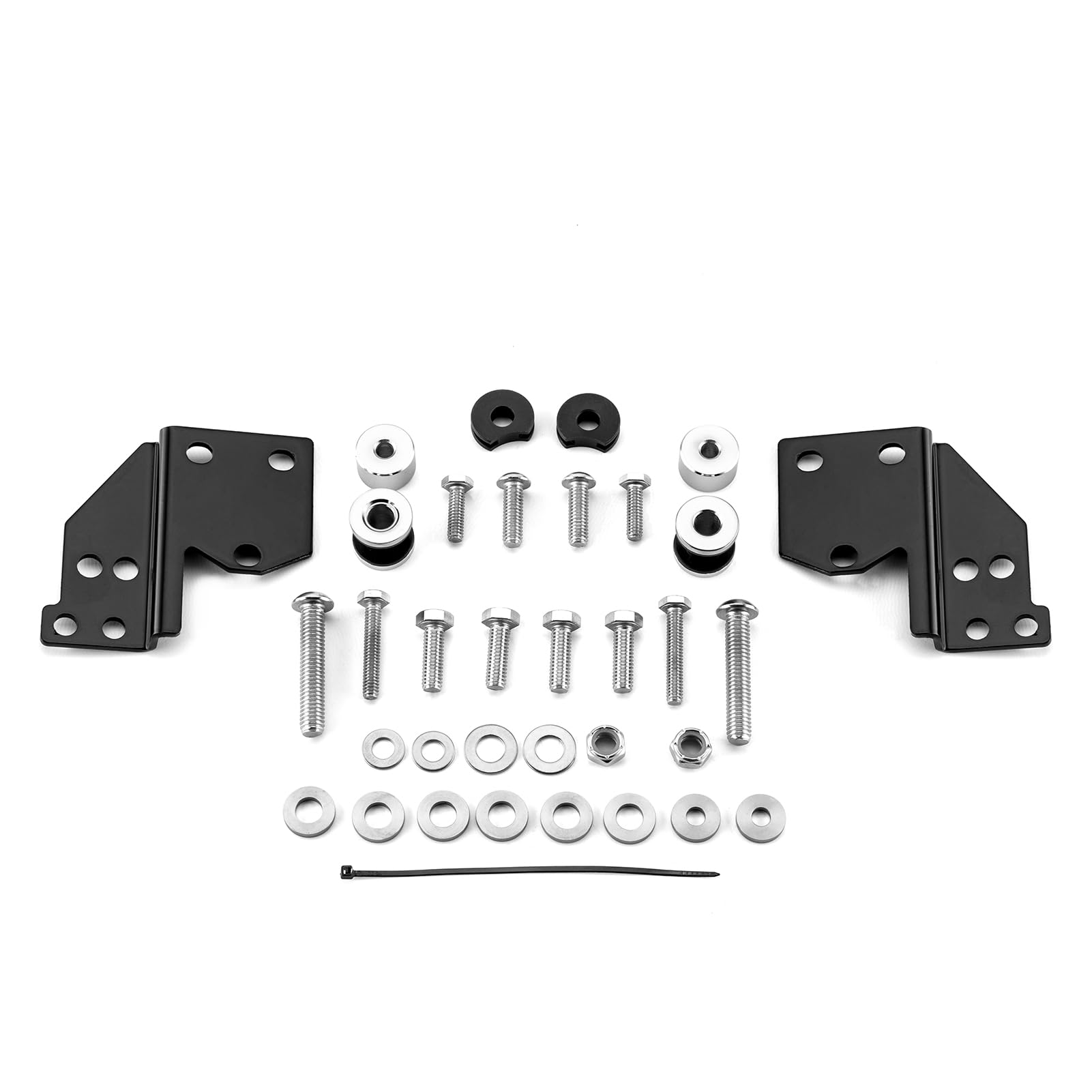 Detachables Docking Hardware Kit Compatible With 1997-2008 Harley Davidson Touring Road King Street Glide Electra Glide Road Glide