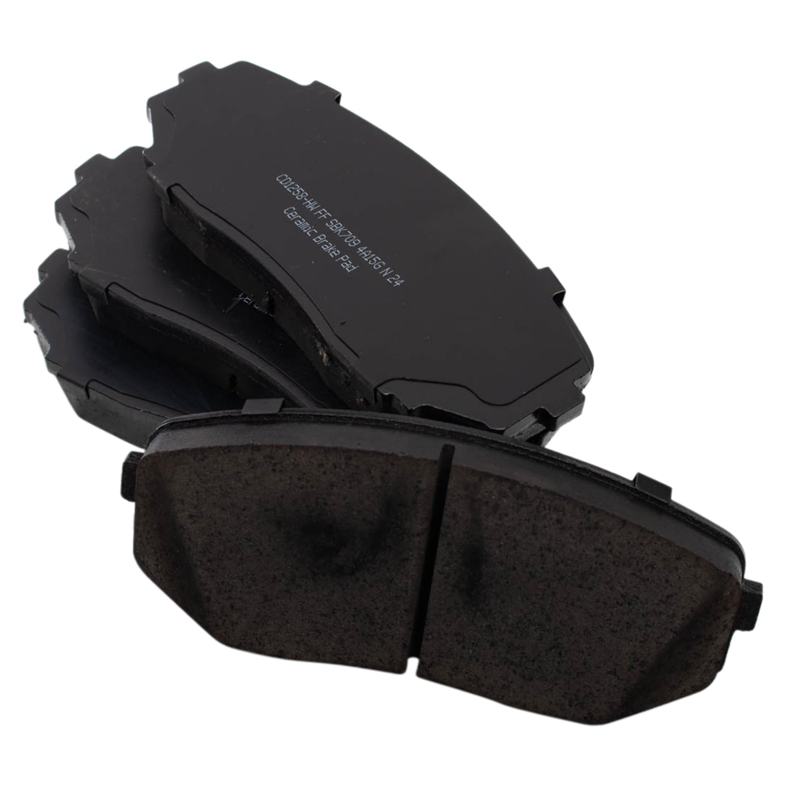 TRQ Front Brake Pads Ceramic Compatible with 2007-2014 Ford Edge 2007-2015 Lincoln MKX 2019 Mazda CX-5 2007-2012 CX-7 2007-2021