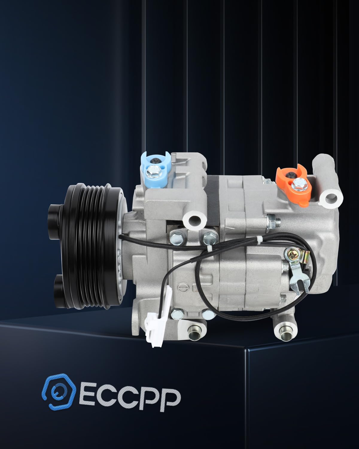 Eccpp Ac Compressor 2004-2009 Fit For Mazda 3 2.0L 2006-2010 For Mazda 5 2.3L Fast Cooling A/C Compressor With Clutch