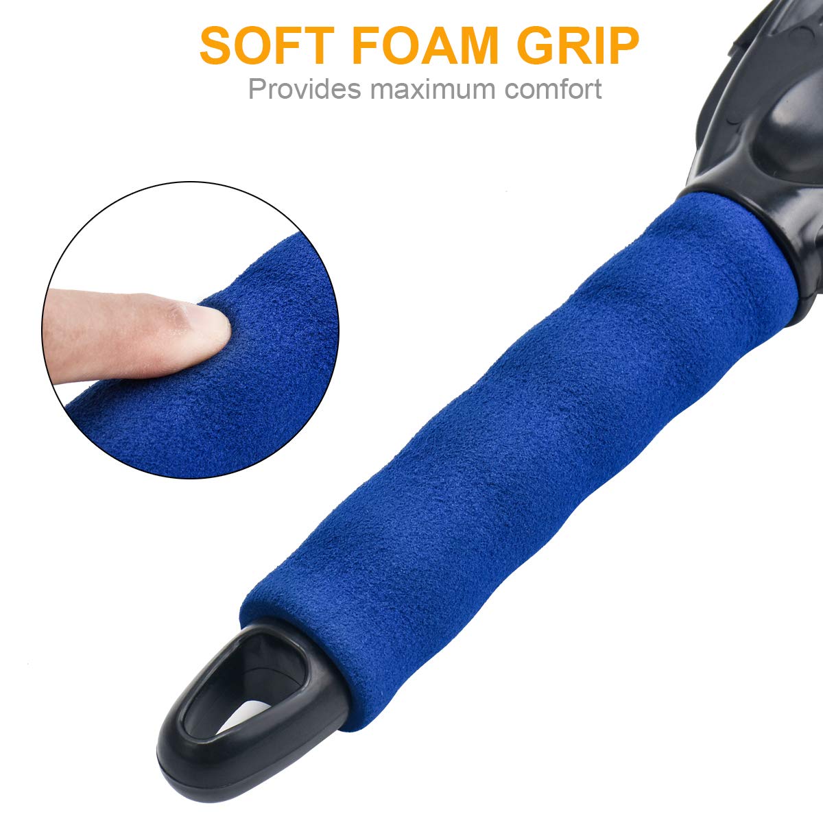 Zecval Ice Scraper For Cars And Small Trucks - Dang Near Indestructible Ice Scrapers For Car Windshield From Scrape Frost And Ic