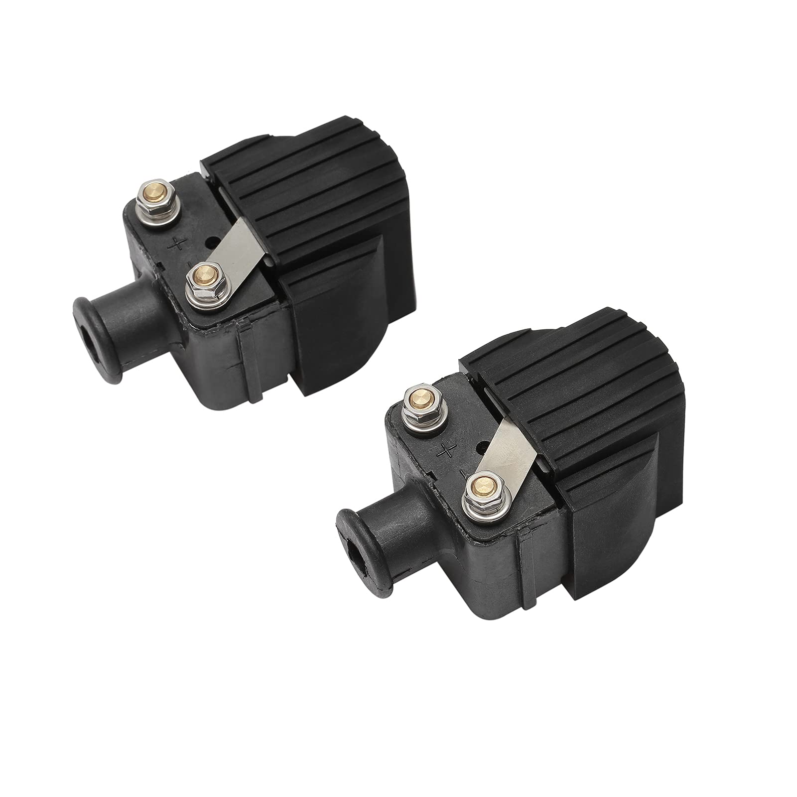 Ignition Coil Pack 2pcs Compatible with Chrysler Force Mercury Mariner Outboard Boat 40HP 70HP 115HP 140HP V-135 210CC & More Re