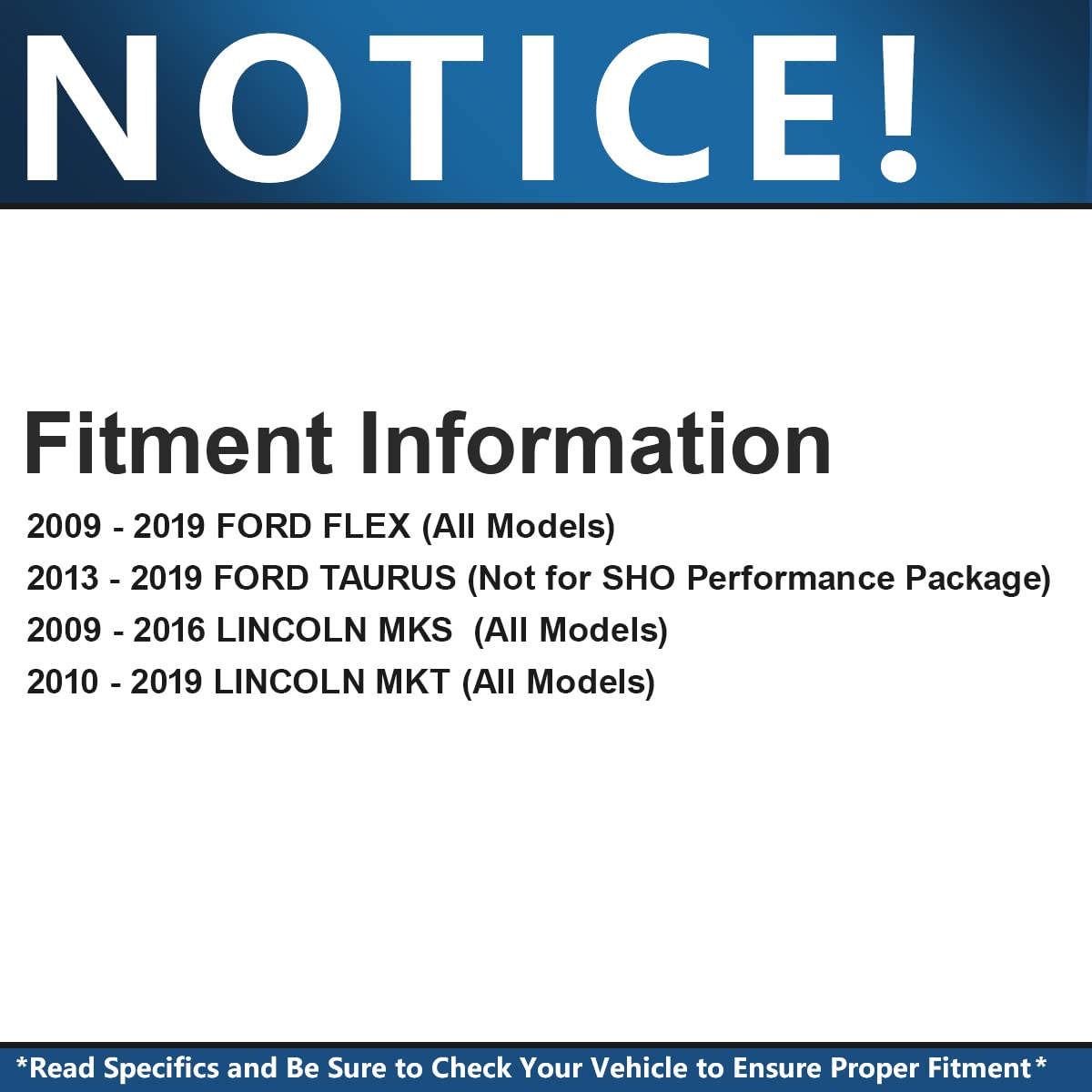 Detroit Axle - 513275 Front Wheel Bearing Hub For 09-19 Ford Flex 13-19 Taurus Lincoln Mks Mkt, Replacement 2013 2014 2015 2016 2017 2018 2019 Wheel Bearing And Hub Assembly