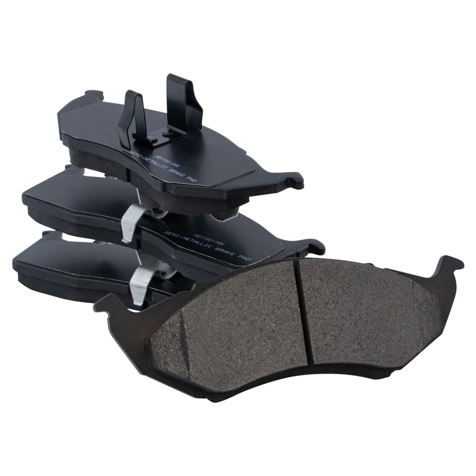 Trq Front Brake Pad & Rotor Kit Brake Pads Brake Rotor Semi-Metallic Compatible With 1999-2004 Chrysler 300M 1998-2004 Concorde