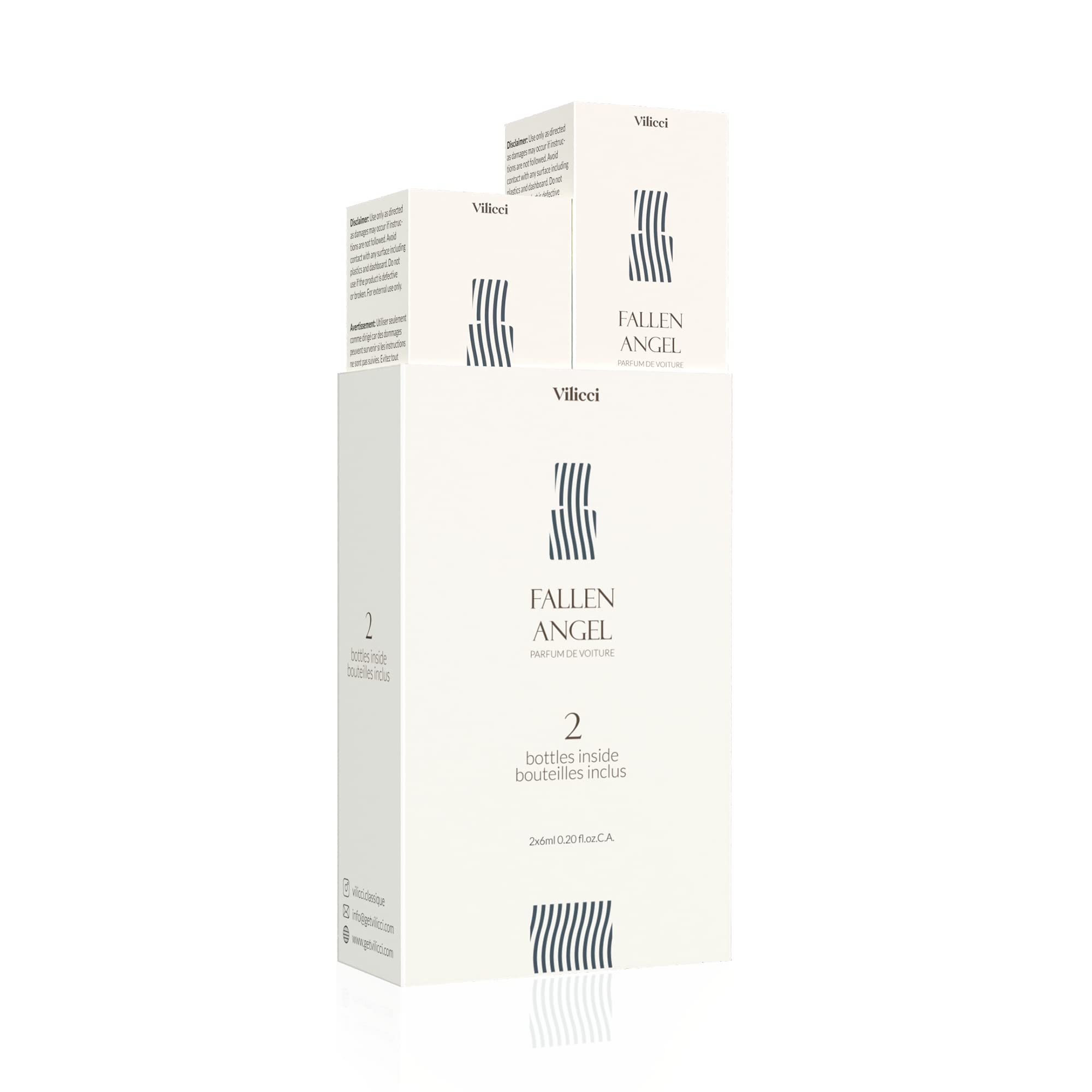 Vilicci Car Air Freshener - Long Lasting Fallen Angel Scent Perfume For A Refreshing Drive, Auto Air Freshener, Eliminates Unple