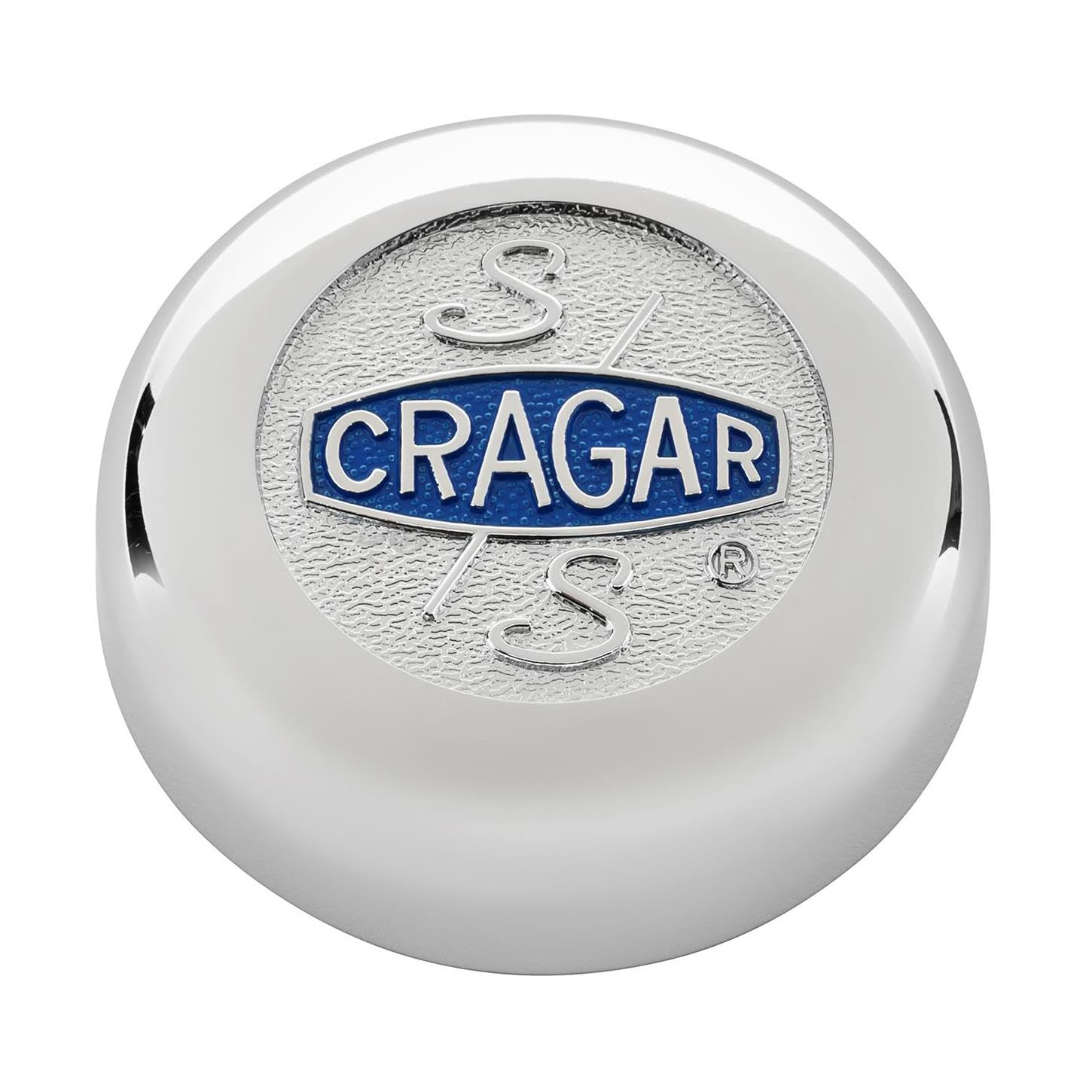 Cragar 09090 Cragar S/S Logo Flat Center Cap