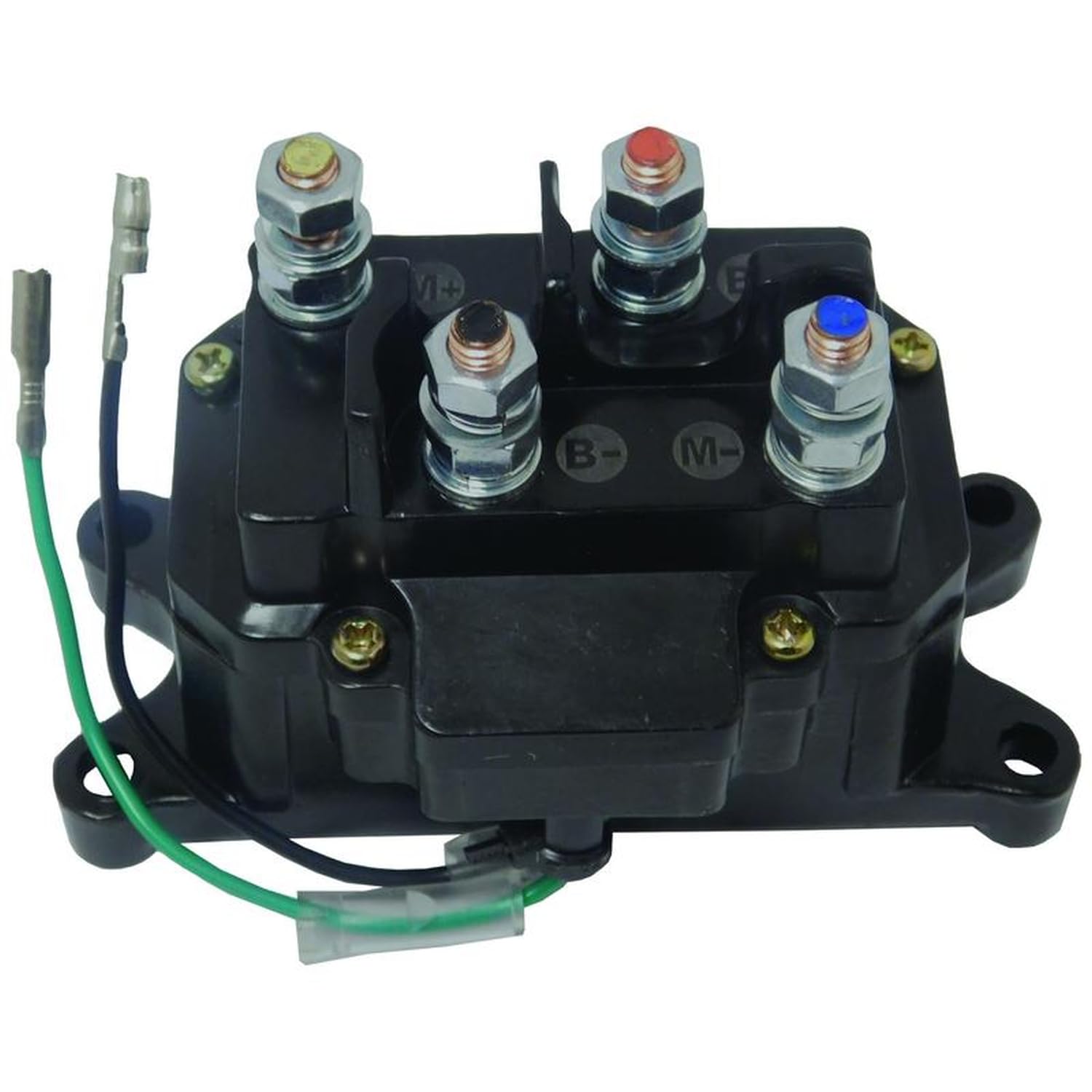 Atv Winch Contactor Solenoid For 63070 62135 74900 2875714, For Ramsey, Warn, Superwinch Champion 2500 3000 3500 4500 Lb
