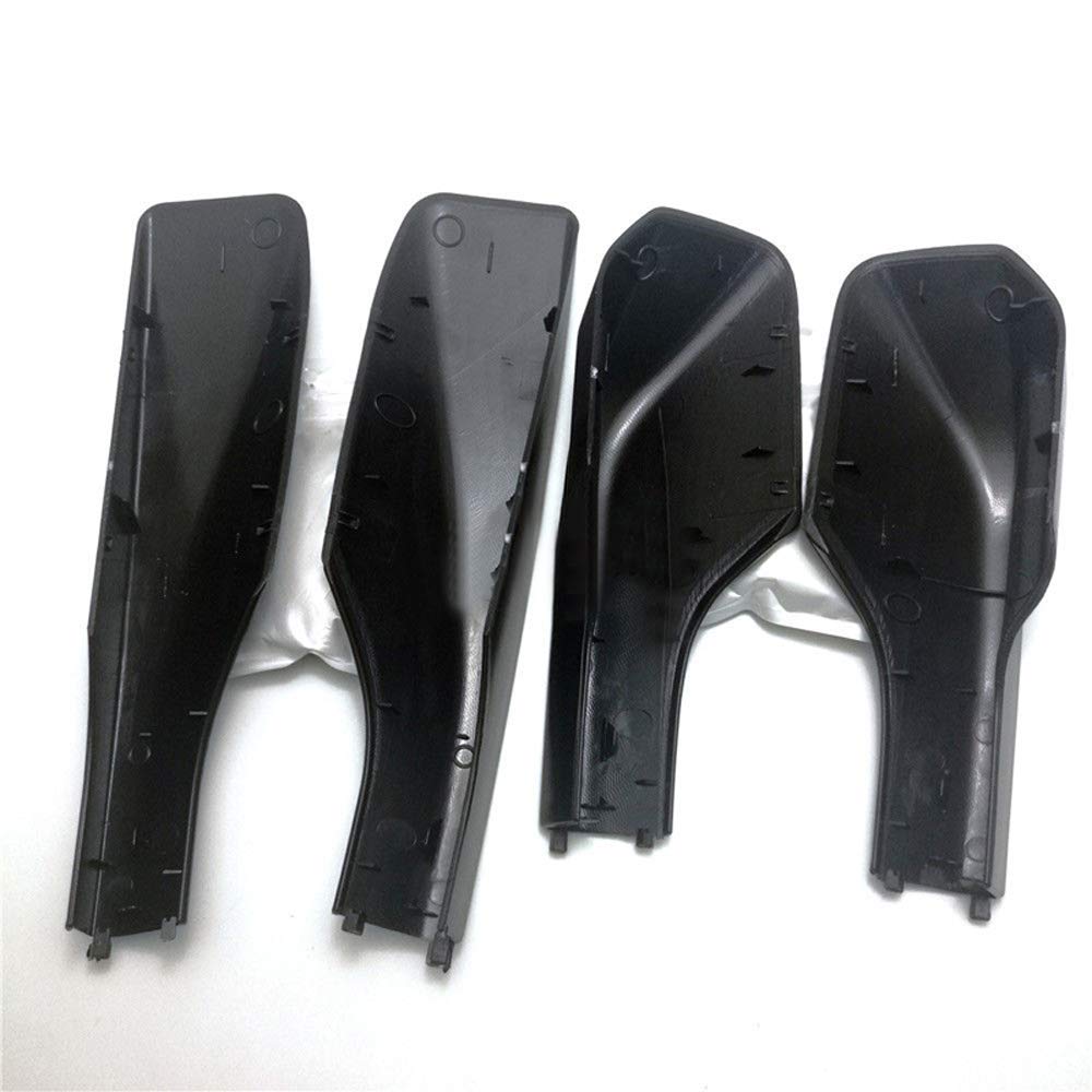 High Flying Car Accessories Black Roof Rack Rails End Cap Protection Cover Shell For Toyota Rav4 2001-2005