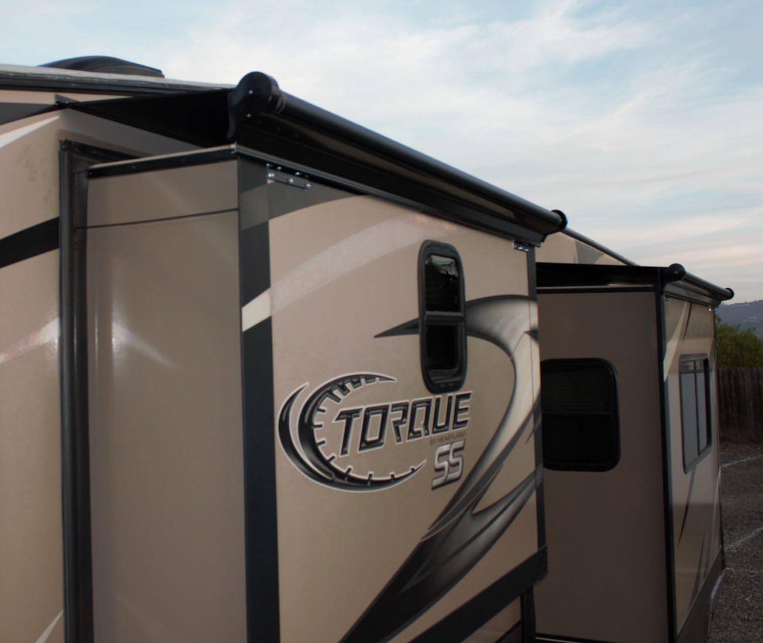 Shadepro Rv Slideout Topper - 163'' To 199'' Trim To Fit Slide Out Awning Fabric Replacement For Rvs And Campers - Ultra-Durable