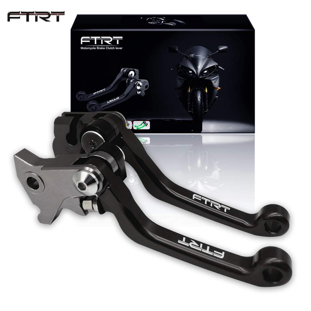 Ftrt Pivot Dirt Bike Brake Clutch Levers Compatible With Ttr125 L Le Lw 00-18/ Ttr250 93-13/ Xt250X 06-16/ Tricker 04-16/ Dt230