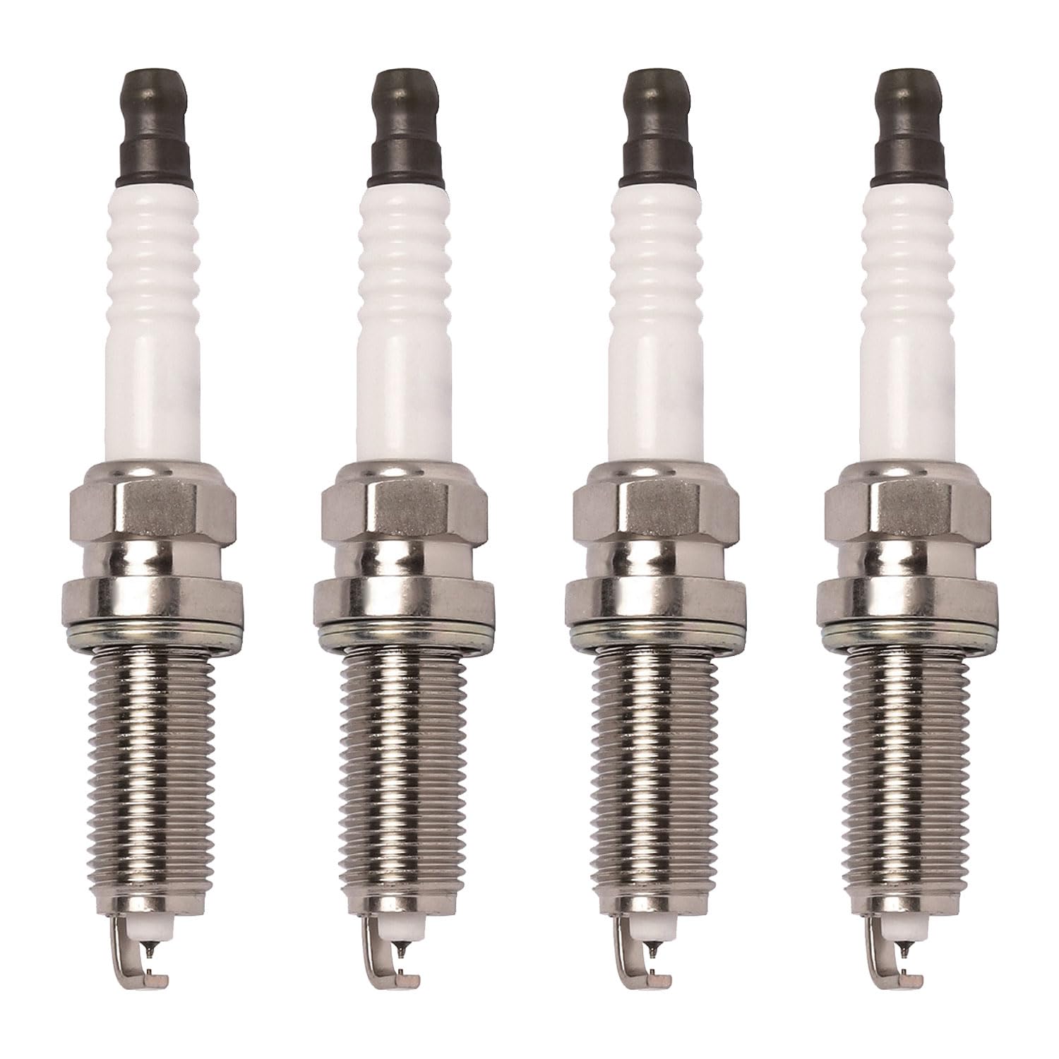 ENA Set of 4 Double Iridium Spark Plug Compatible with Nissan Altima 2007-13, Cube 2009-14, NV200 13-21, Rogue 08-13, Rogue Sele