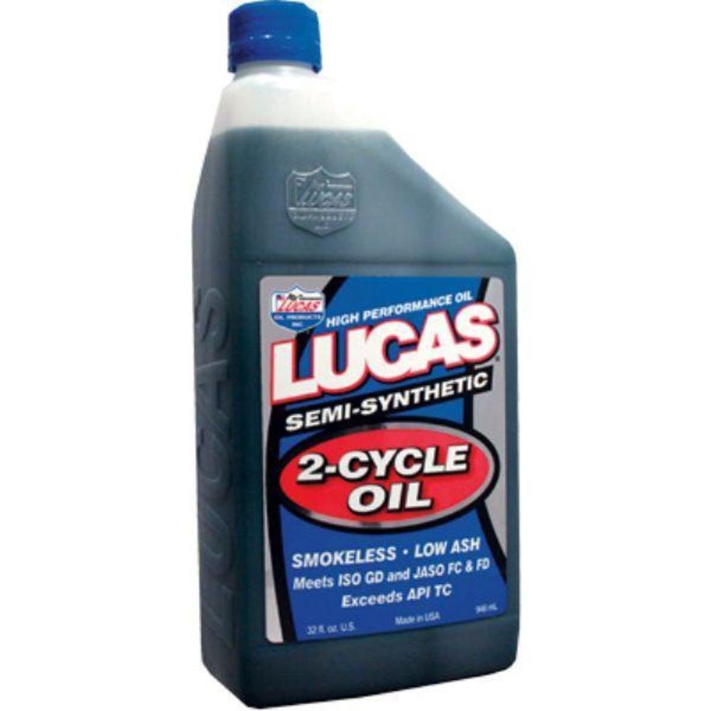 Lucas Oil 10058 Semi-Synthetic 2-Cycle Motor Oil - 2.6 Ounce