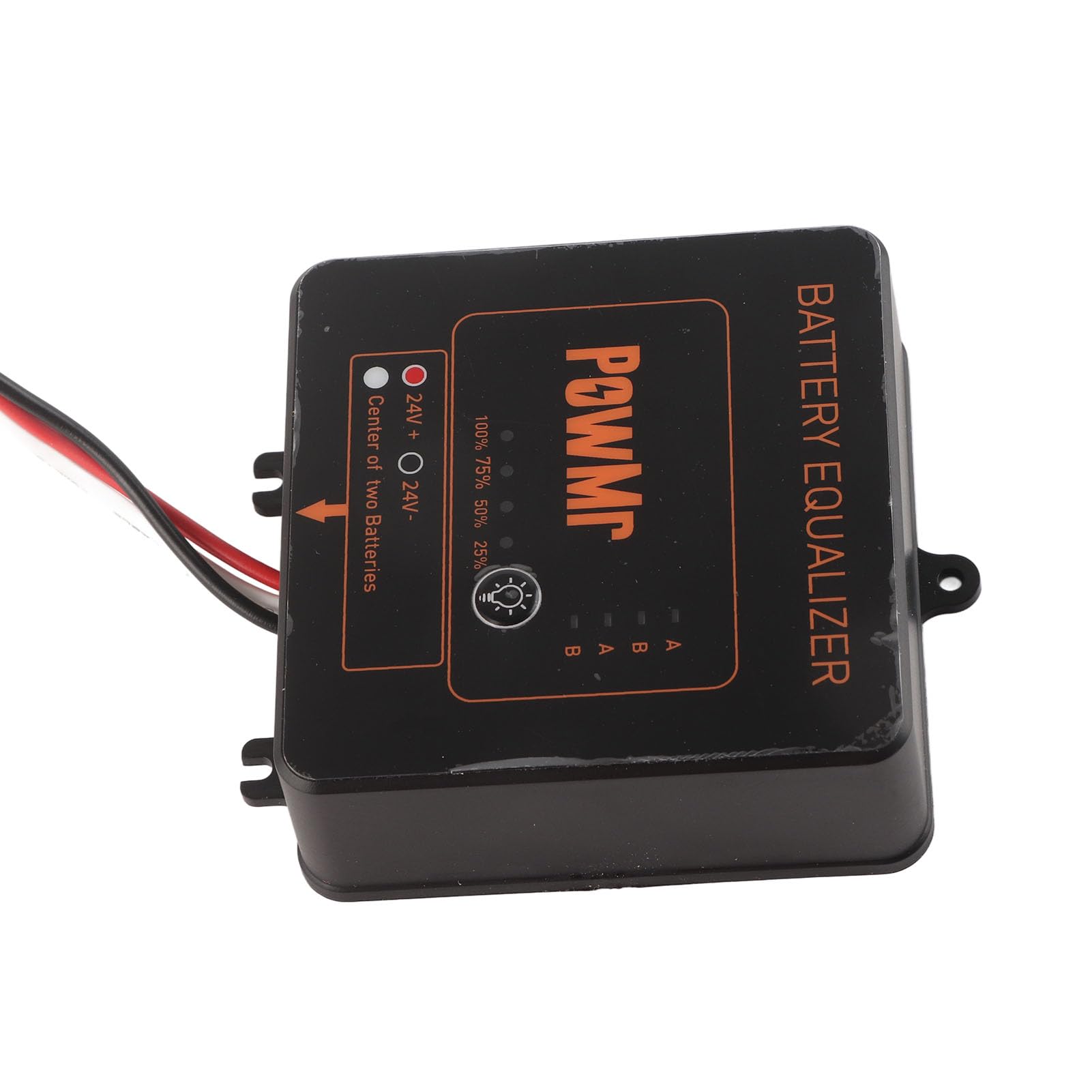 Solar System Battery, Battery Equalizer Battery Voltage Balancer Charger 2 X 12V Solar System Balancer with Reverse Connection, 