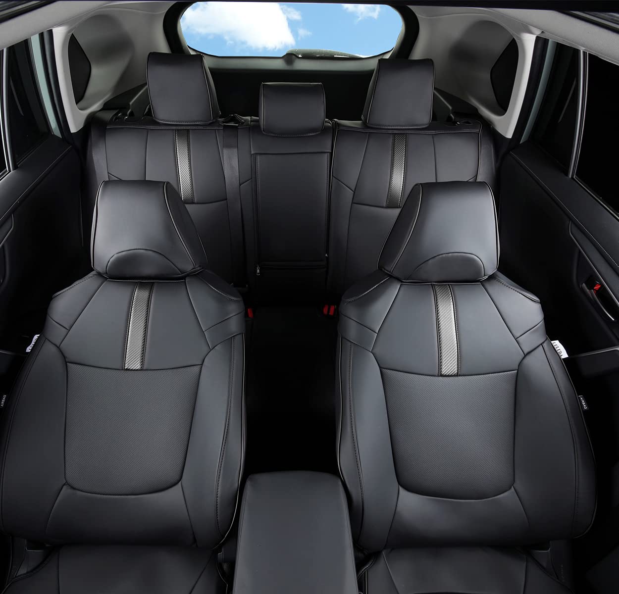 Luluda Custom Fit Rav4 Car Seat Covers Fit For 2019 2020 2021 2022 2023 2024 2025 Toyota Rav4 Le Limited Xle Premium With Waterp