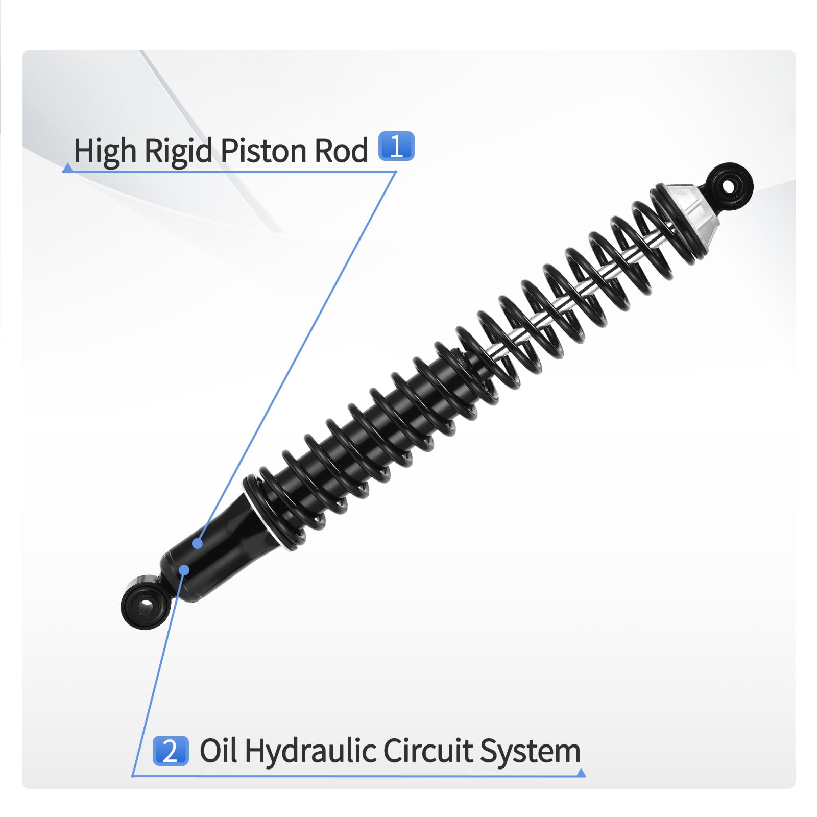 Yitamotor Rear Shocks Loaded Shocks And Struts Compatible With 2006-2010 Jeep Commander, 2005-2010 Jeep Grand Cherokee