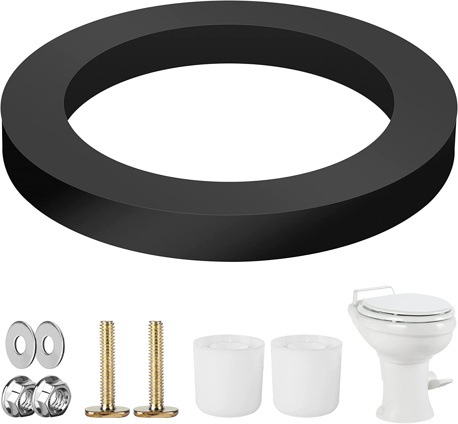 Rv Toilet Seal Replacement For Dometic 300/310/320 Toilet, Rv Toilet Gasket Parts Flange Seal Kit