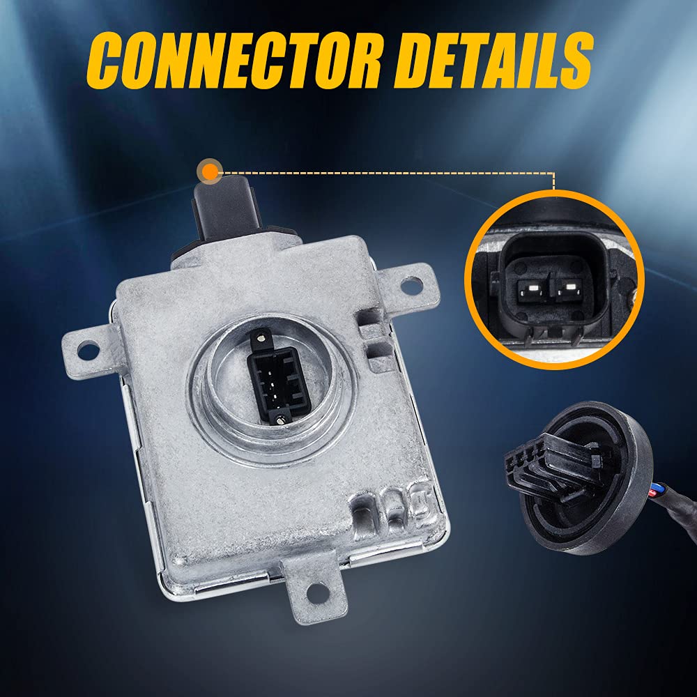 RANSOTO W3T19371 Xenon HID Headlight Ballast Compatible With Acura TL TSX ZDX MDX Honda Accord CR-Z Odyssey Mazda CX-5 CX-9 Mits