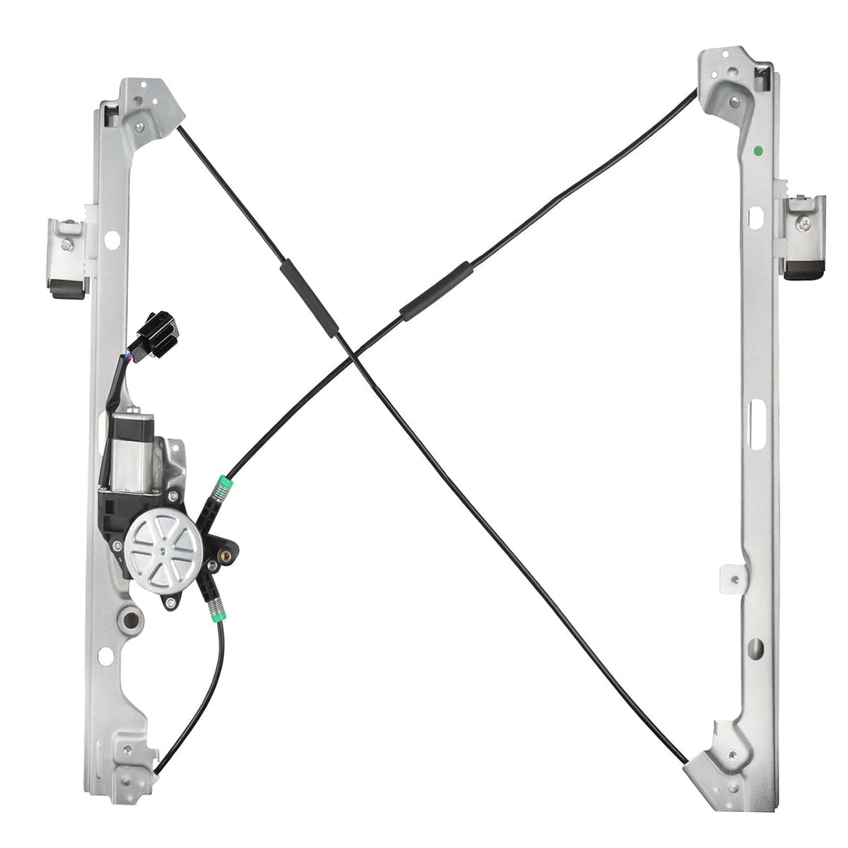 Fffauto 741-644 Front Driver Side Power Window Regulator With Motor Compatible With 2000-2006 Gmc Yukon Xl Sierra,Chevrolet Taho