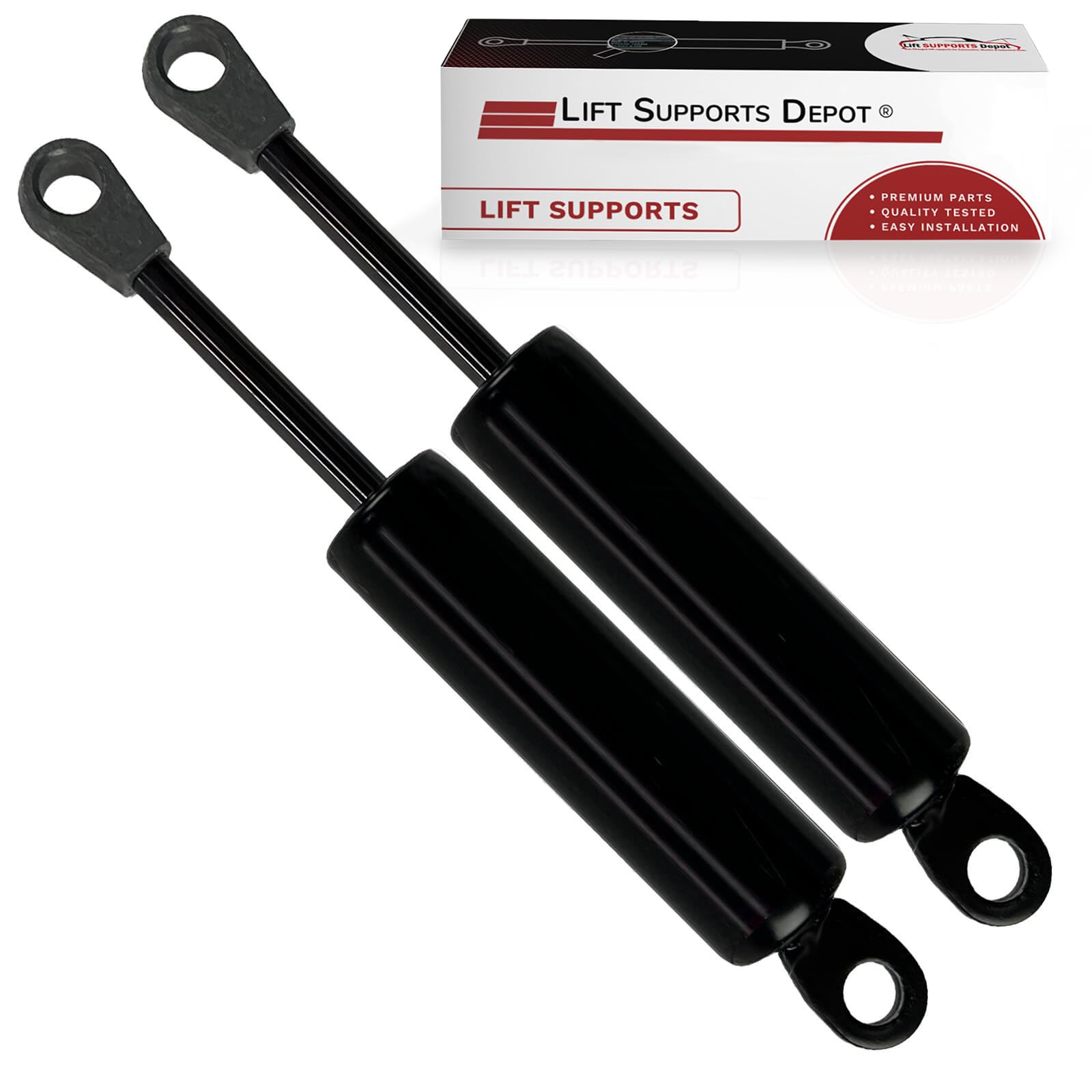 Lift Supports Depot Qty (2) Replaces Am144398 Auc16432 John Deere Short Non-Cavitating Dampers Shocks Struts