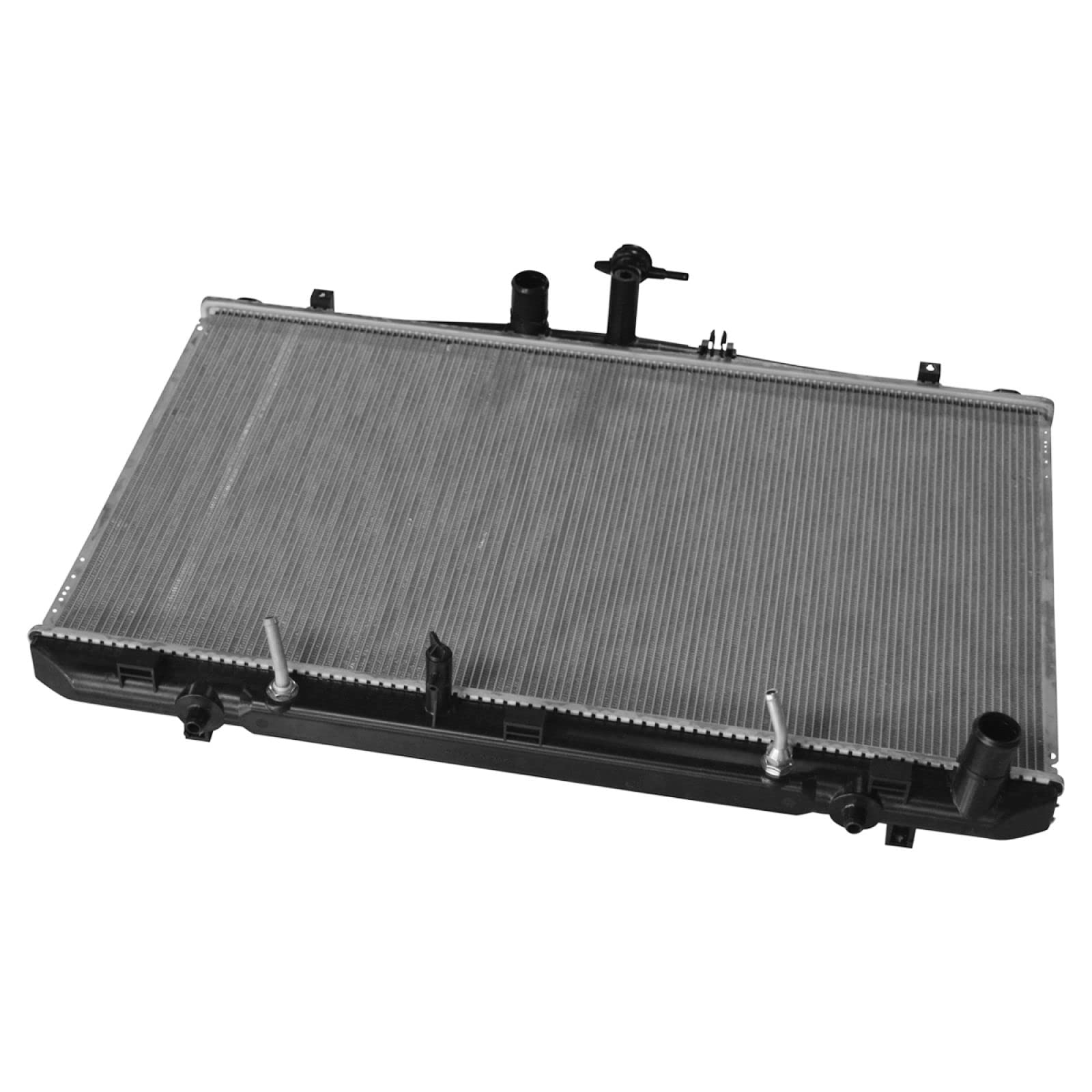 Trq Radiator Assembly Aluminum Core Compatible With 10-15 Lexus Rx350 Rx450H 11-17 Toyota Sienna Cu13117 Lx3010143