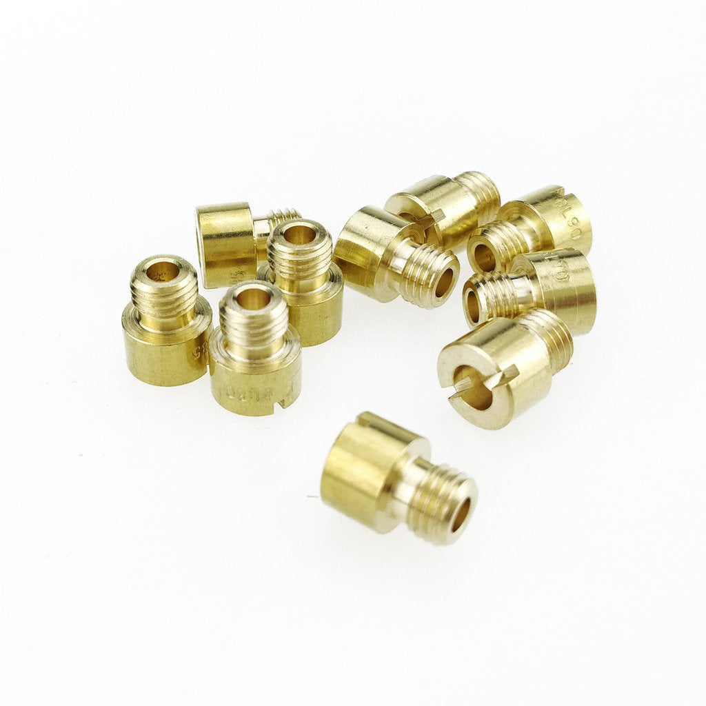 Glixal Jog 50Cc 72Cc 1Pe40Qmb Scooter Carburetor Mikuni Vm11/22 Pit Bike Atv Dirt Bike Main Jet#70#75#80#85#90#95#100#105#110#115 (10 Pcs Set)