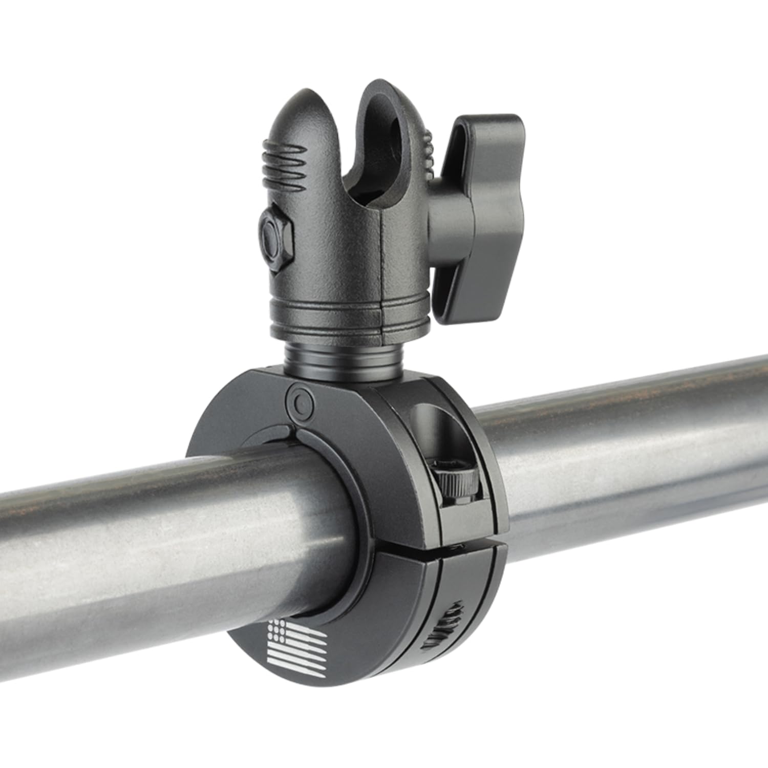 Bulletpoint Aluminum Handlebar Clamp Mount With 20Mm Socket End Fits 0.875', 1', 1.125' And 1.25' Bar