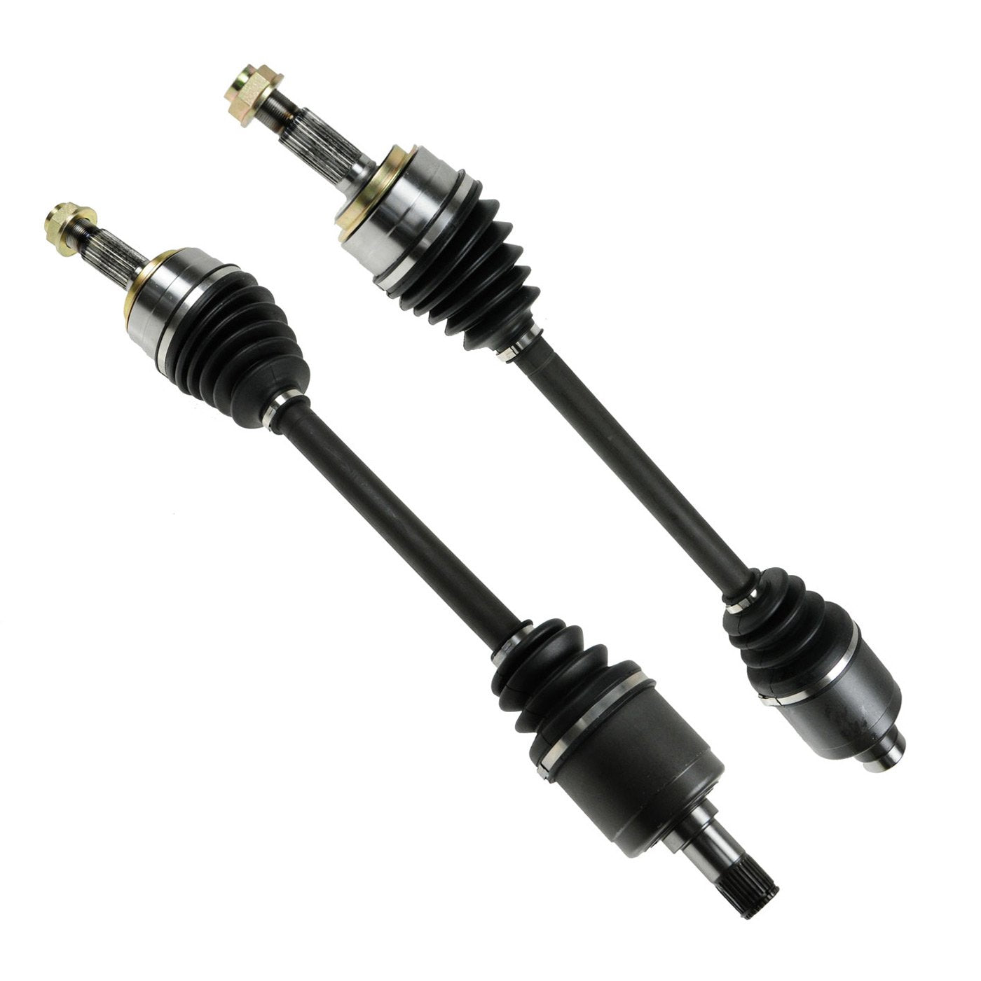 Trq Front Cv Axle Shaft Assembly Set Compatible With 2005-2006 Honda Odyssey