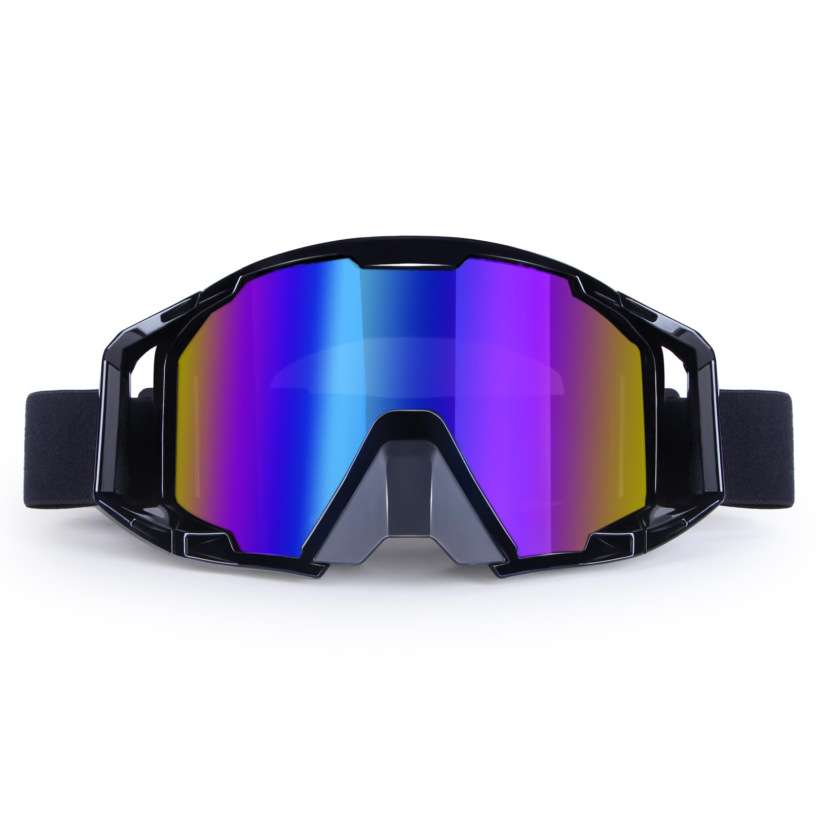 Xyop Motocross Goggles Dirt Bike Atv Glasses Anti-Fog, Uv400 Protection, And Wide Lens For Off-Road Riding - Durable, Comfortabl