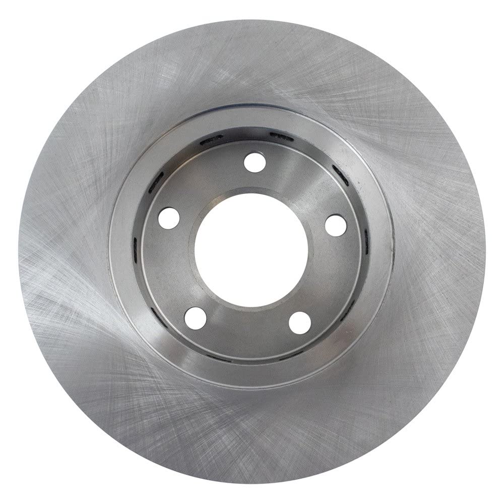 Trq Front Brake Rotors Set Driver & Passenger Side Compatible With 2001-2007 Chrysler Town & Country 2001-2003 Voyager Dodge Car