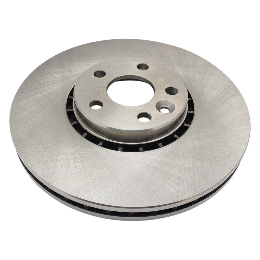 Trq Front Brake Rotors Set Vented Compatible With 2010-2017 Volvo Xc60