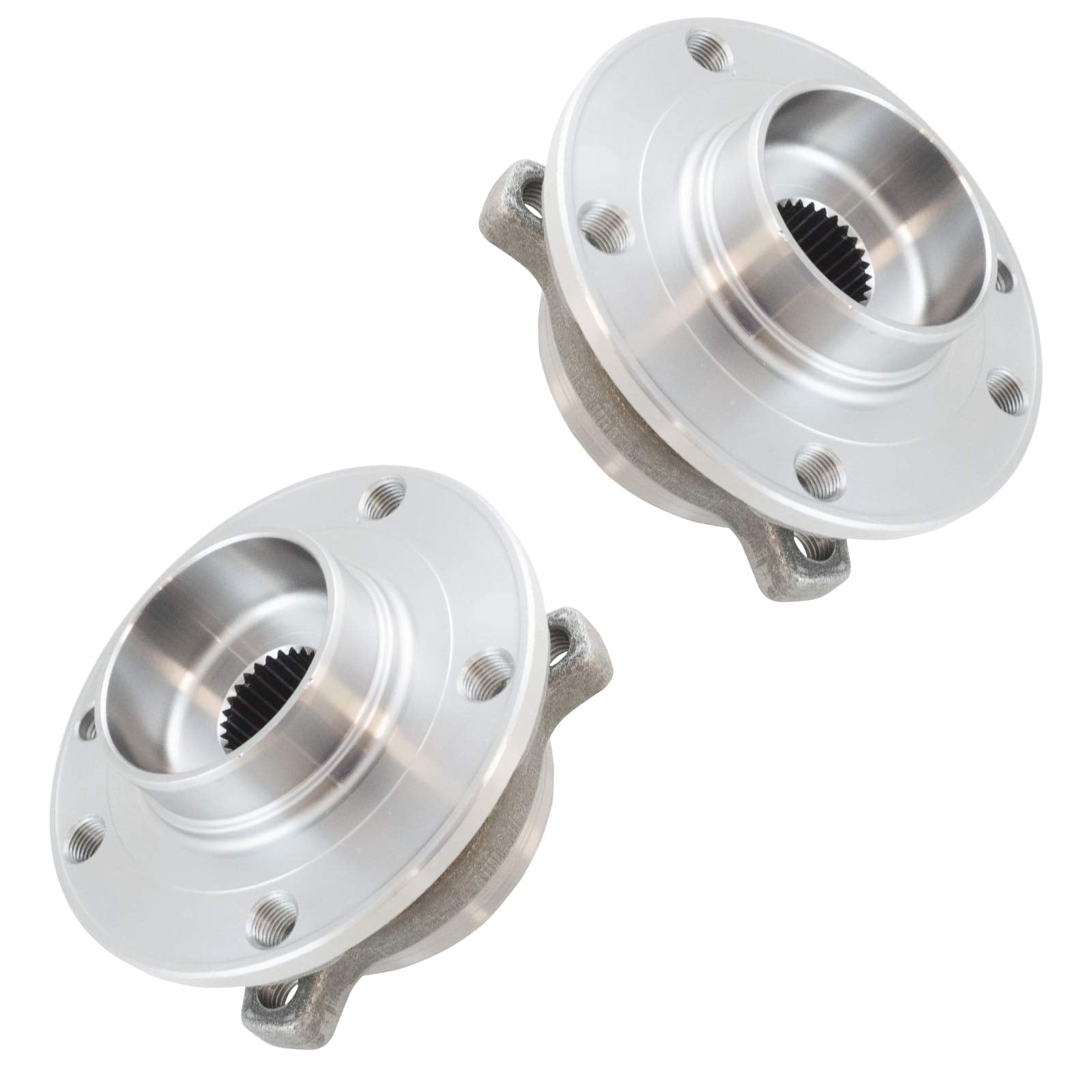 Trq Front Wheel Hub Bearings Assembly Set Compatible With 2014-2022 Jeep Cherokee