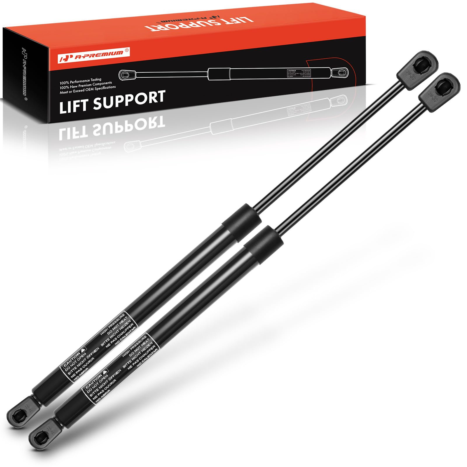 A-Premium Tailgate Hatch Liftgate Lift Supports Shock Struts Compatible With Hyundai Tucson 2005-2009 Sport Utility 2-Pc Set