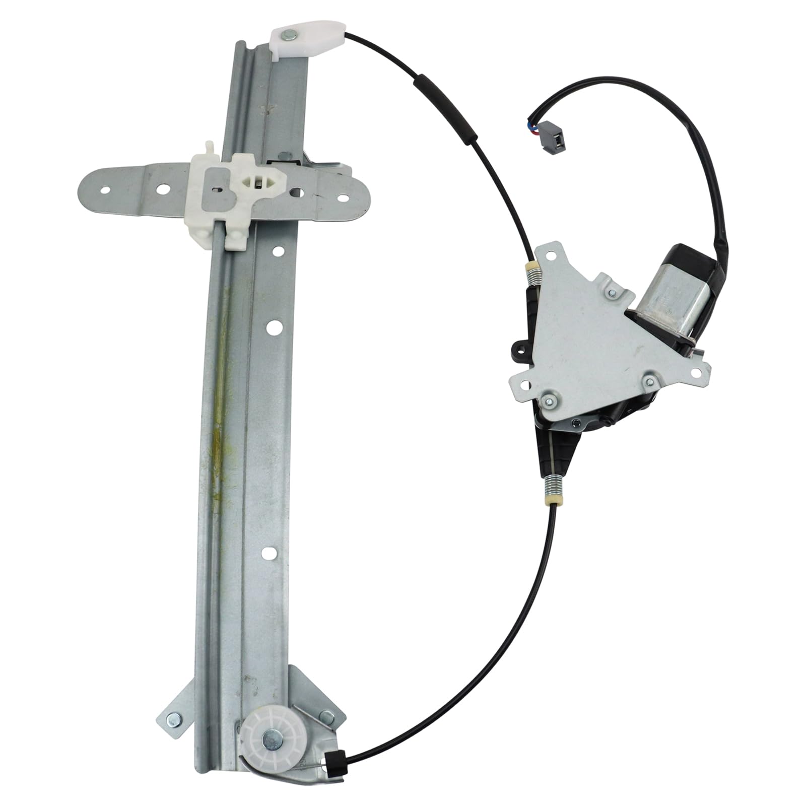 Trq Rear Left Power Window Regulator & Motor Assembly Drivers Side Compatible With 1992-2011 Ford Crown Victoria Mercury Grand M