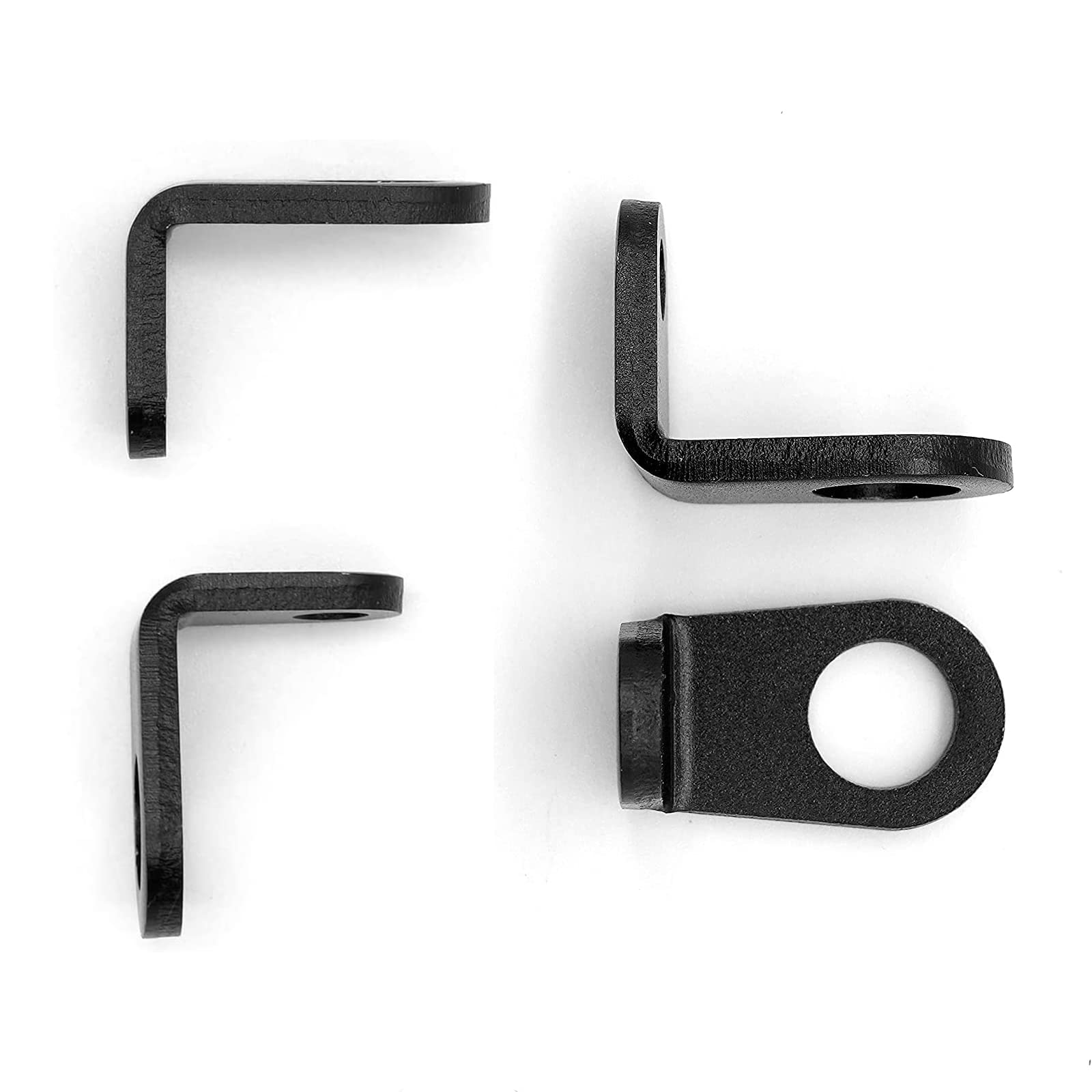 Motorcycle Turn Signals Brackets Universal L Shape M5 to M10 Screw, 5mm to 10mm hole Motorbike Mounting Brackets Relocation hold