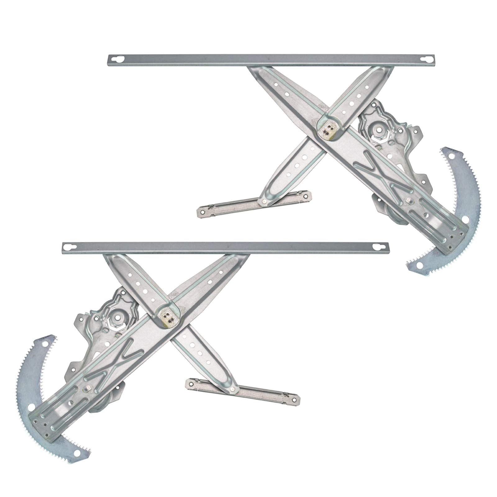 Trq Driver & Passenger Side Power Window Regulator Set Compatible With 1998-2002 Honda Accord