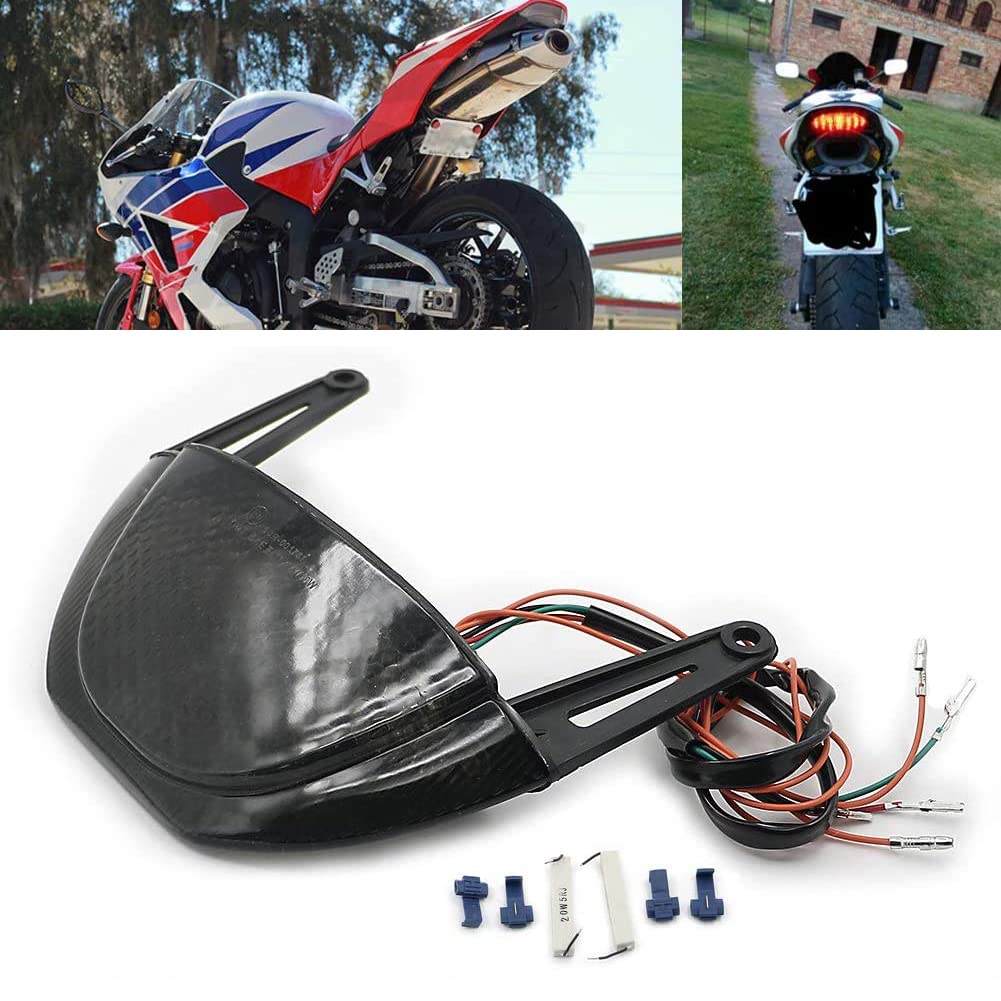 Motoparty Rear Tail Light Brake Turn Signals Integrated For Honda Cbr600Rr 2007-2012 Cbr 600 Rr Cbr600 600Rr Rear Tail Led Light