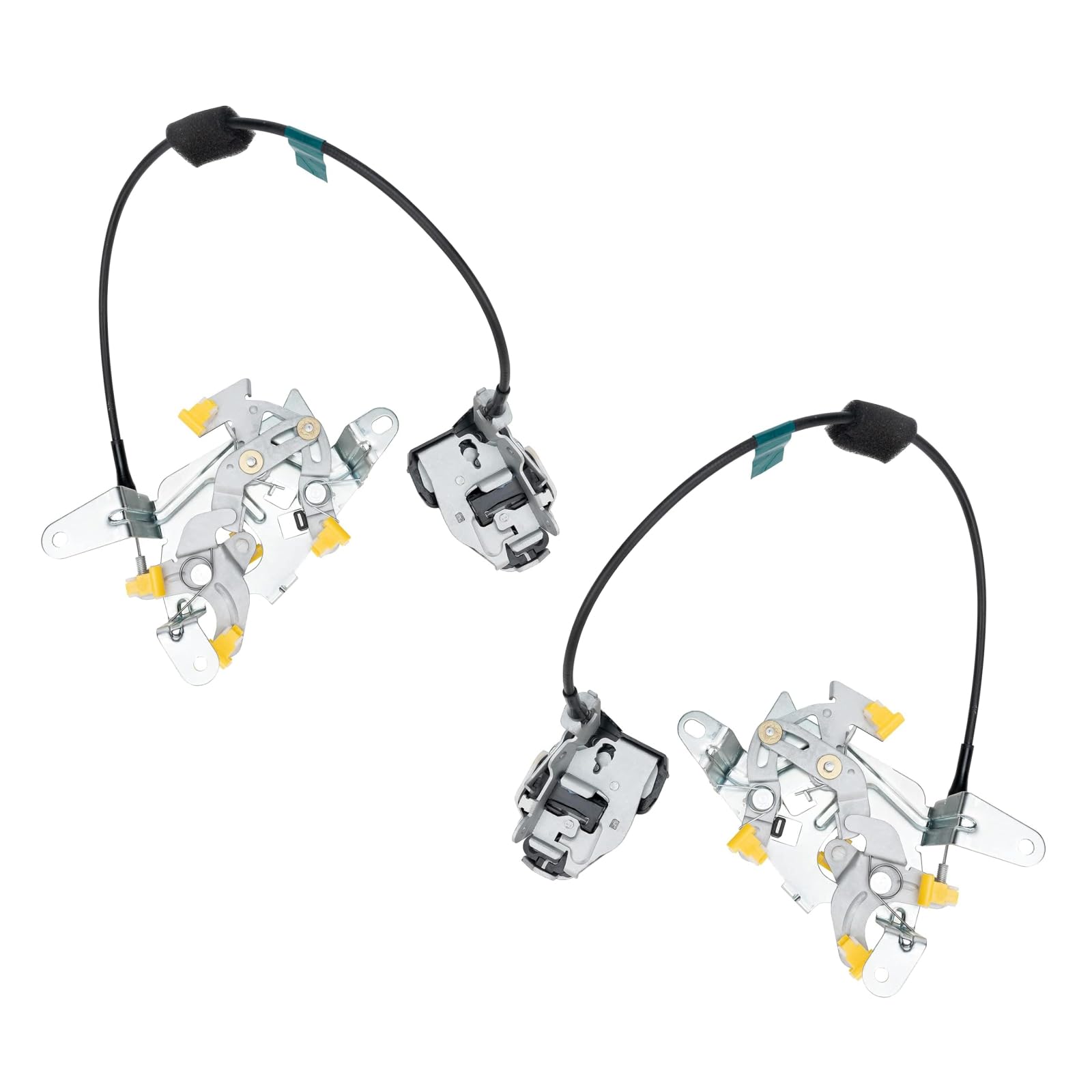 Rear Door Lower Lock Latches - Driver Left & Passenger Right Side - Replacement For 1997-2003 Ford F-150 F-250 Hd Super Duty Lob