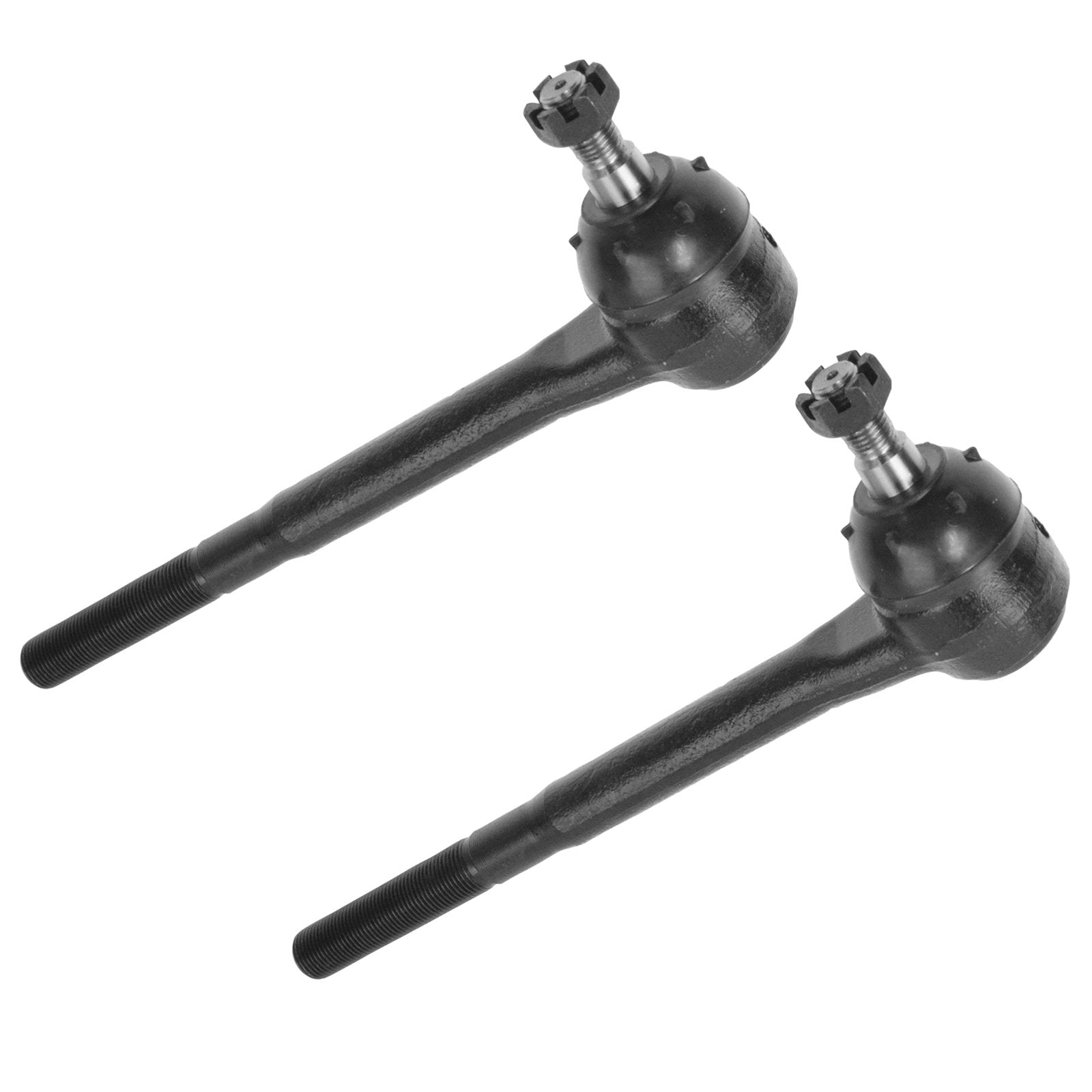 TRQ Front Inner Tie Rod End Pair Set for Chevy Pontiac Olds 2WD