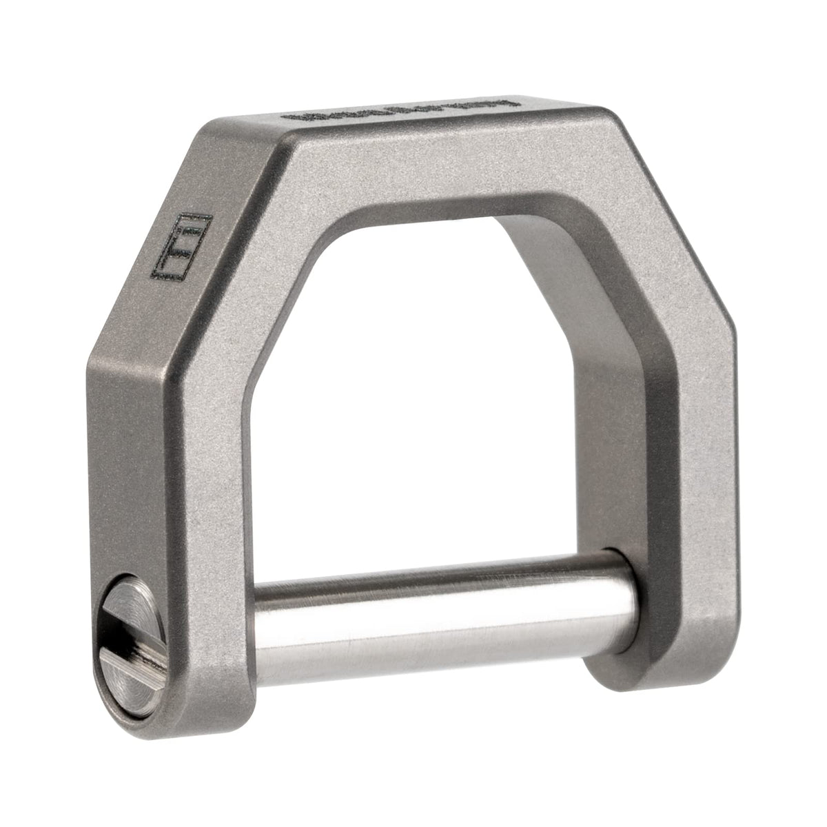 Mecarmy Ch2 Titanium D Shape Key Ring, Utility Keyring With Screw Shackle, Key Ring Car Key Tool For Everyday Carry, Keychain Ho
