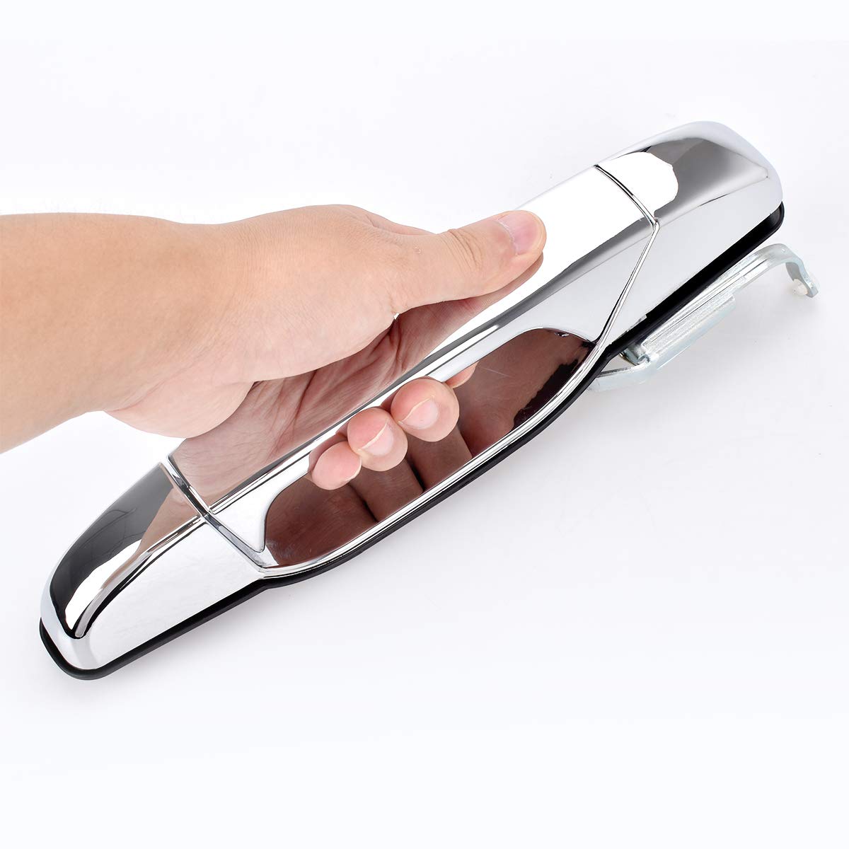 Faersi Outside Exterior Door Handle Rear Passenger Side Fits For 2007 2008 2009 2010 2011 2012 2013 2014 Cadillac Escalade, Chevy Avalanche, Silverado, Tahoe, Gmc Sierra, Yukon Xl 80547 15915660