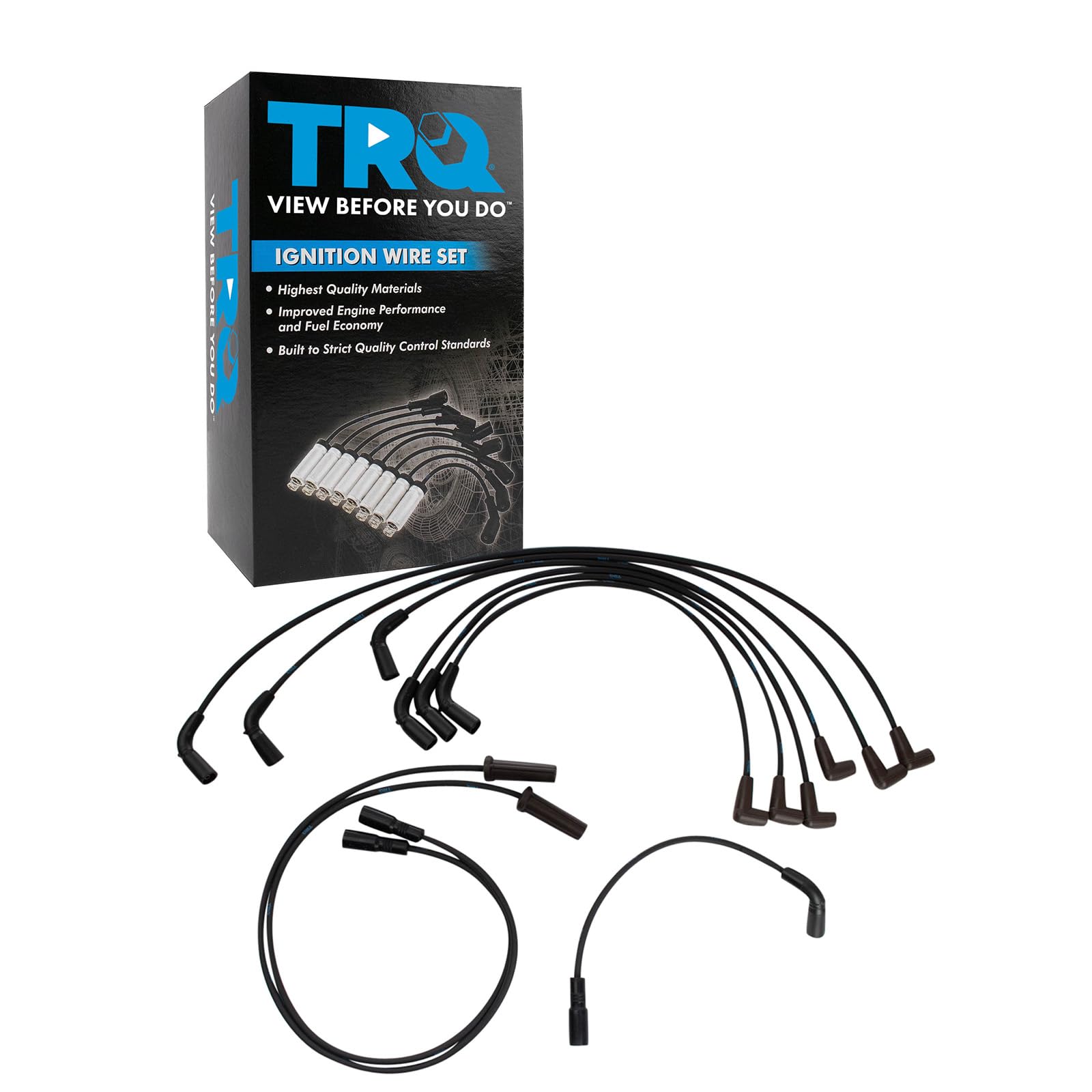 Trq Spark Plug Wire Set Compatible With 1996 Chevrolet Corvette