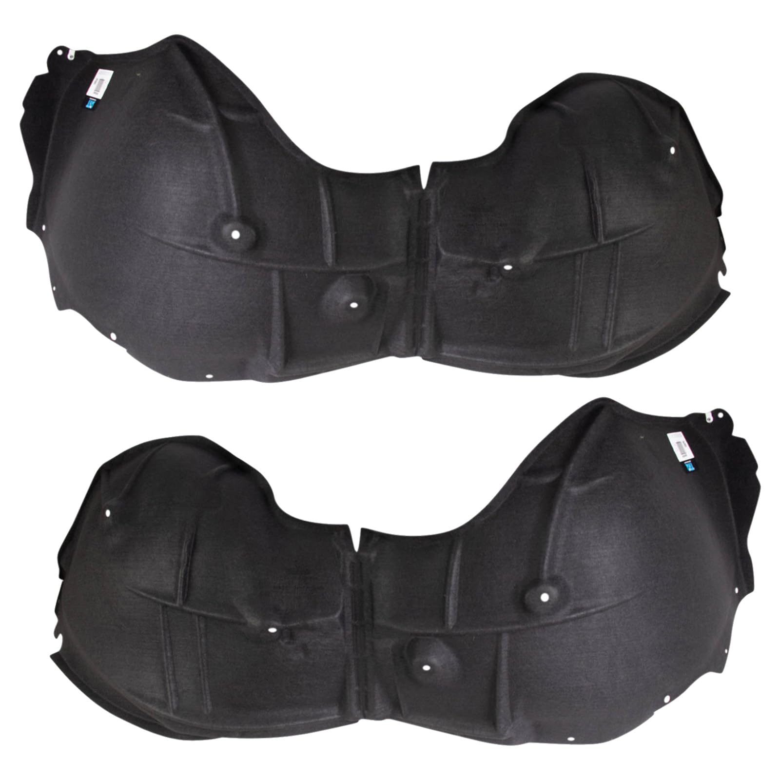 Trq Front Inner Fender Liner Set Compatible With 2021-2023 Chevrolet Suburban Tahoe Gm1248311 Gm1249311