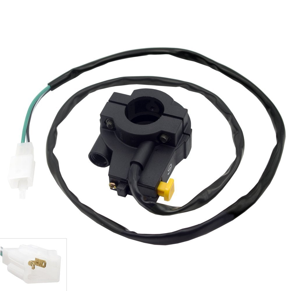 Royitay 7/8' 22Mm Throttle Cable Assembly Twist Throttle Handle Grip Kill Switch Kit For 49Cc 50Cc 80Cc 100Cc Engine Parts Gas Motor Motorized Bicycle Bike Push Mini Bike