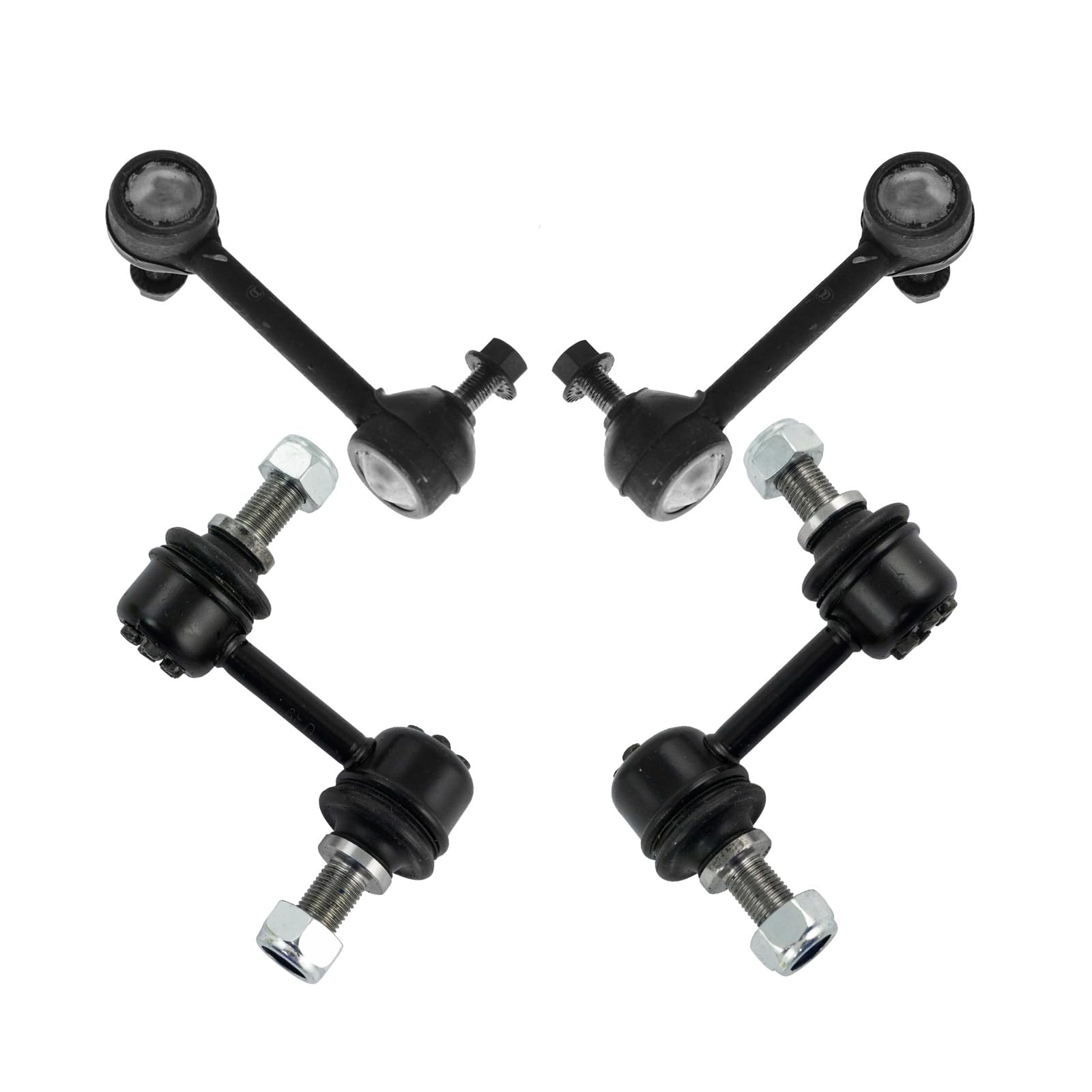 Trq Sway Bar Stabilizer Link Set Front & Rear Compatible With 07-08 Tl