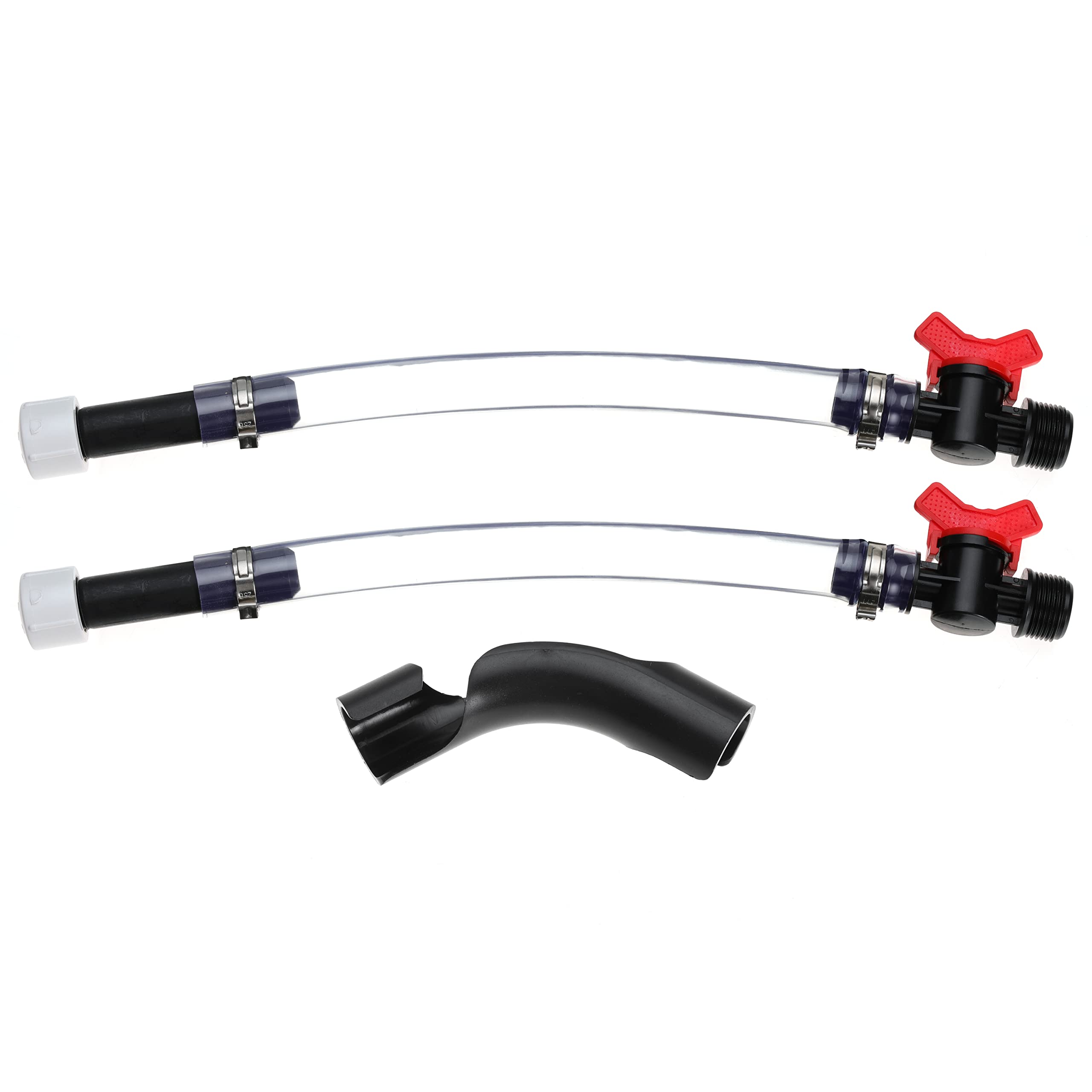 Fuel Filler Jug Hose with Ball Valve Shut Hose Kit for Fuel for Jegs Jugs for LC2 Jugs for Scribner Fuel Jugs Fuel Container Fue