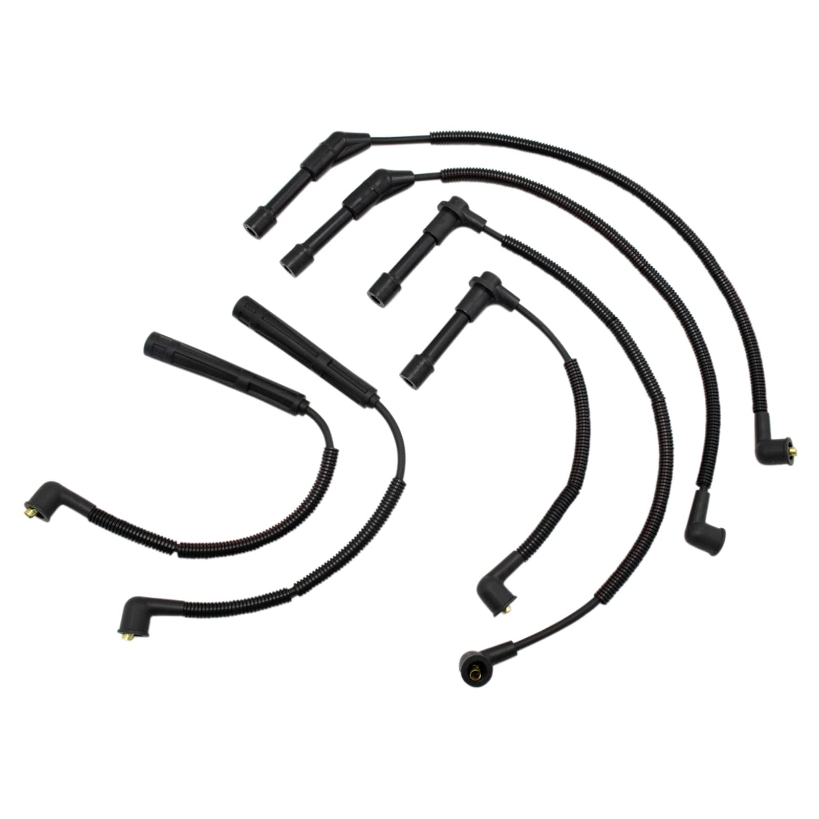 Trq Engine Ignition Spark Plug Wire Kit Set Compatible With Nissan Xterra Frontier 3.3L Supercharged