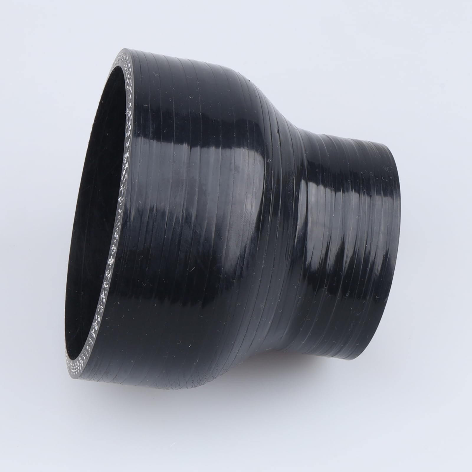 Ac Performance Id 3.25'' To 2'' (83Mm To 51Mm) Silicone Hose Straight Reducer 4-Ply Reinforced Black, 3'' Length