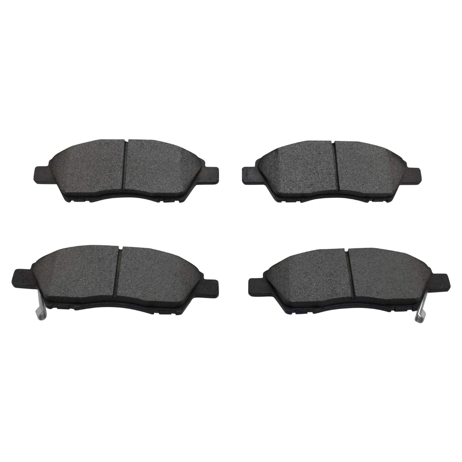 TRQ Front Brake Pads Ceramic Compatible with 2012-2019 Nissan Versa 2014-2019 Versa Note