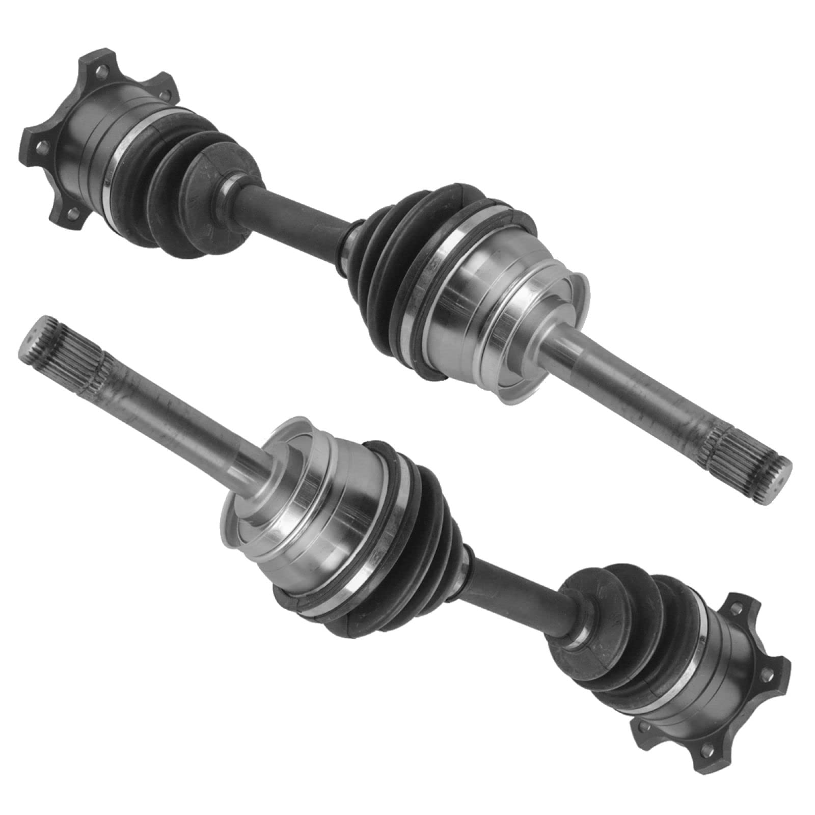 Trq Front Cv Axle Shaft Assembly Set Compatible With 1990-1994 Nissan D21 1990-1995 Pathfinder 1995 Pickup