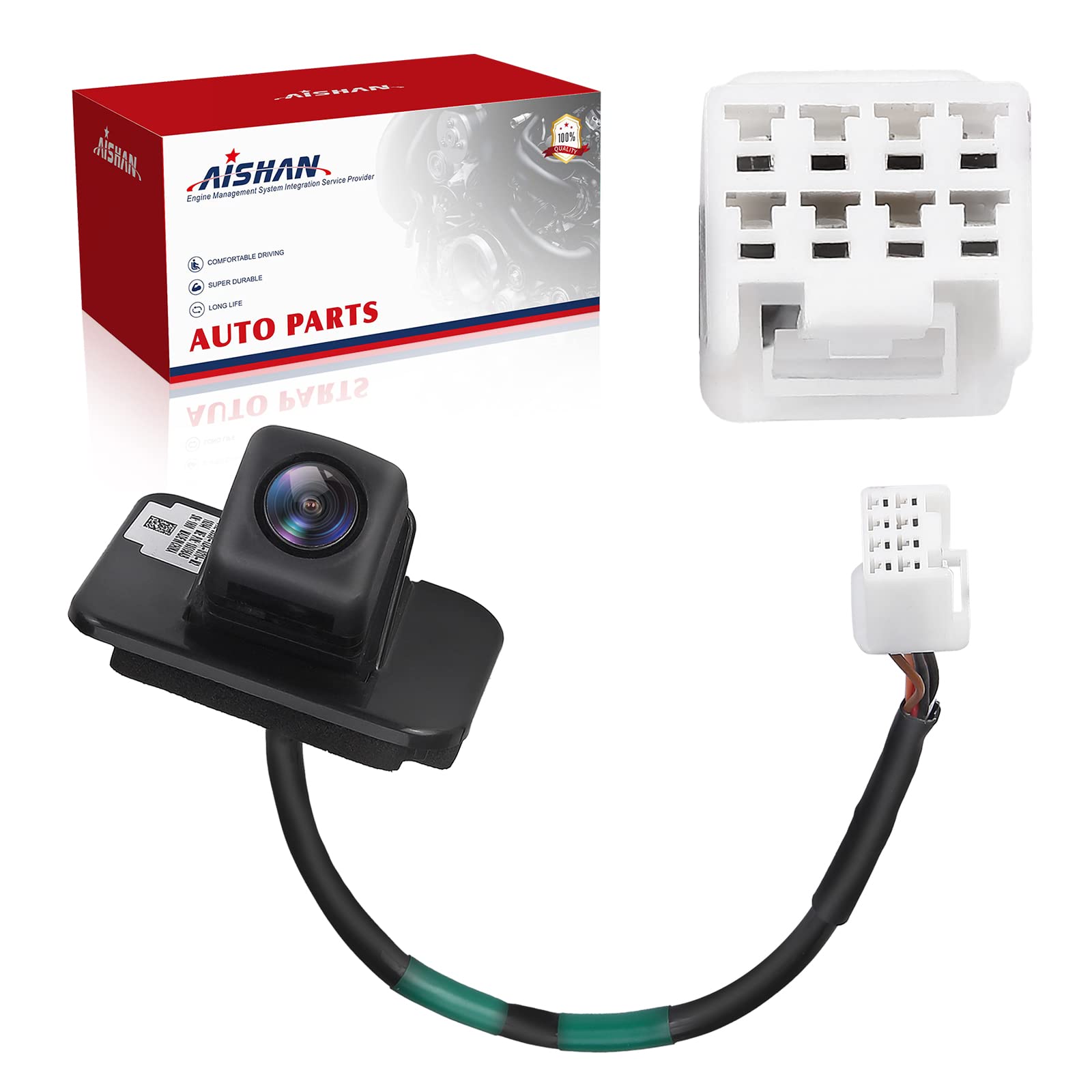 Aishan Rear View Backup Camera Parking Assist Camera Compatible With 2014-2017 Honda Accord Sedan 2.4L 3.5L Replace# 39530-T2A-A