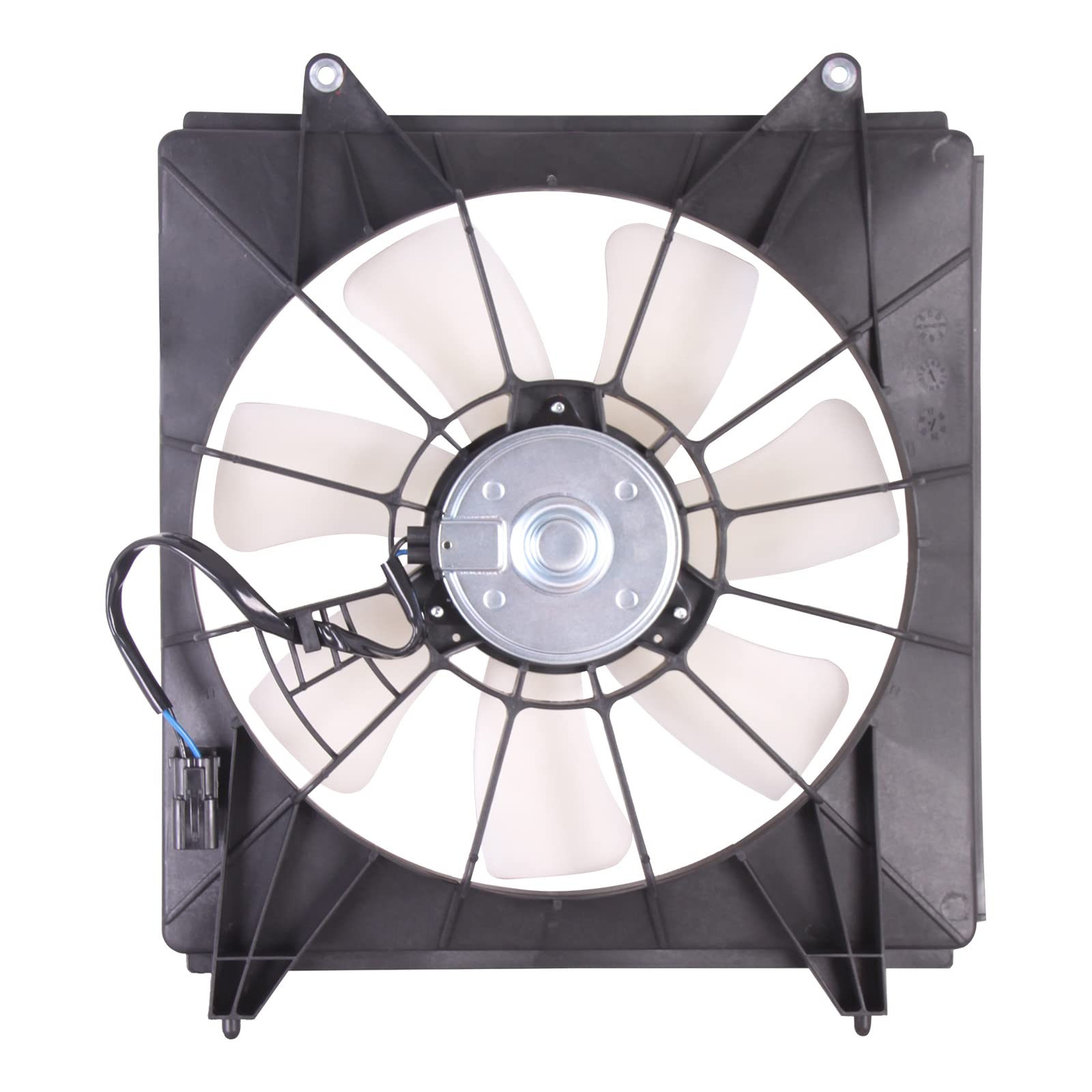 TYG OE Replacement(CAPA Quality) Cooling Fan Extra Silent for 2008-2012 Honda Accord 4CYL Denso/ 2012-2015 Crosstour4CYL/ 2009-2